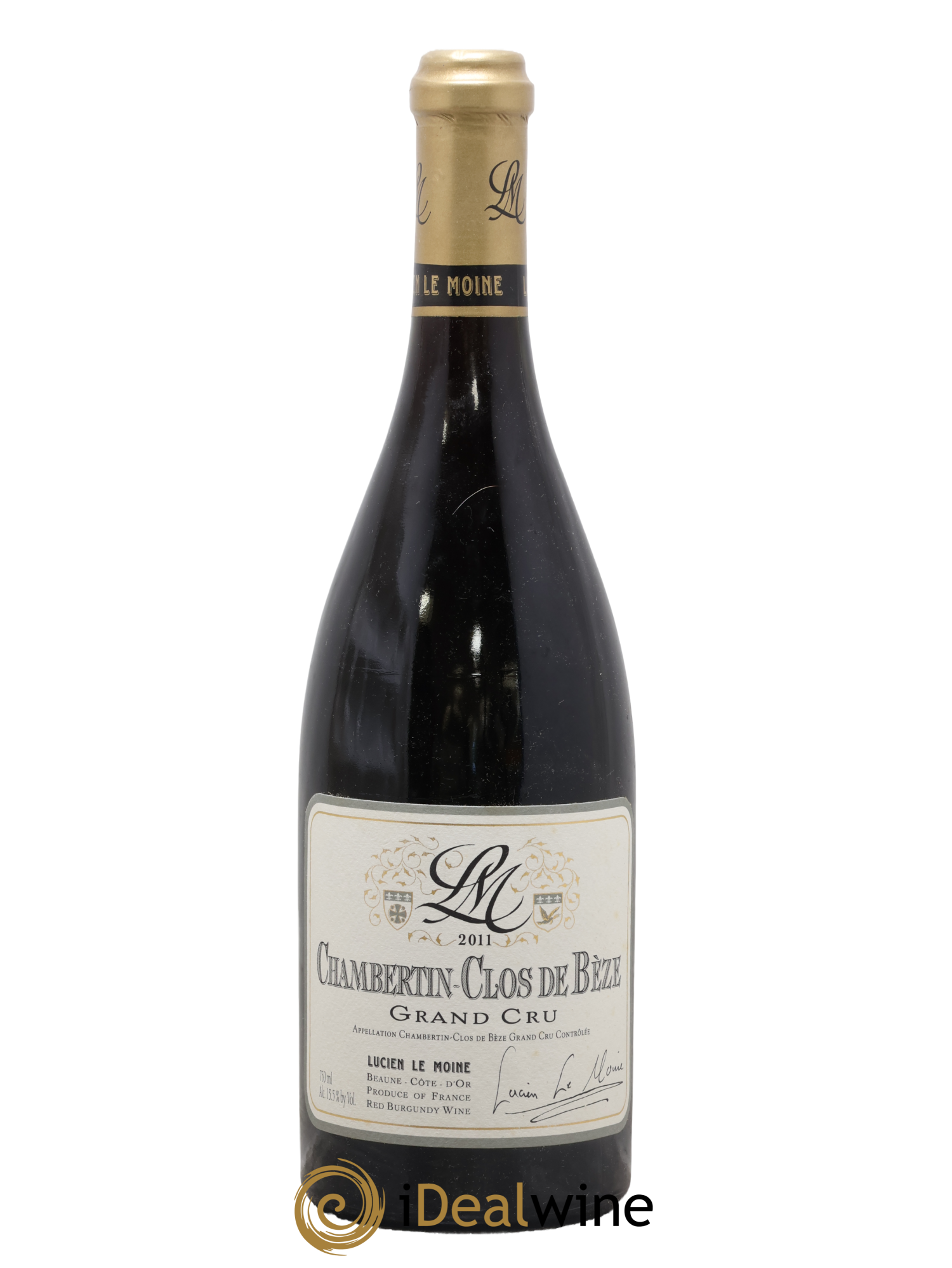 Chambertin Clos de Bèze Grand Cru Lucien Le Moine 2011 - Lot of 1 bottle - 0