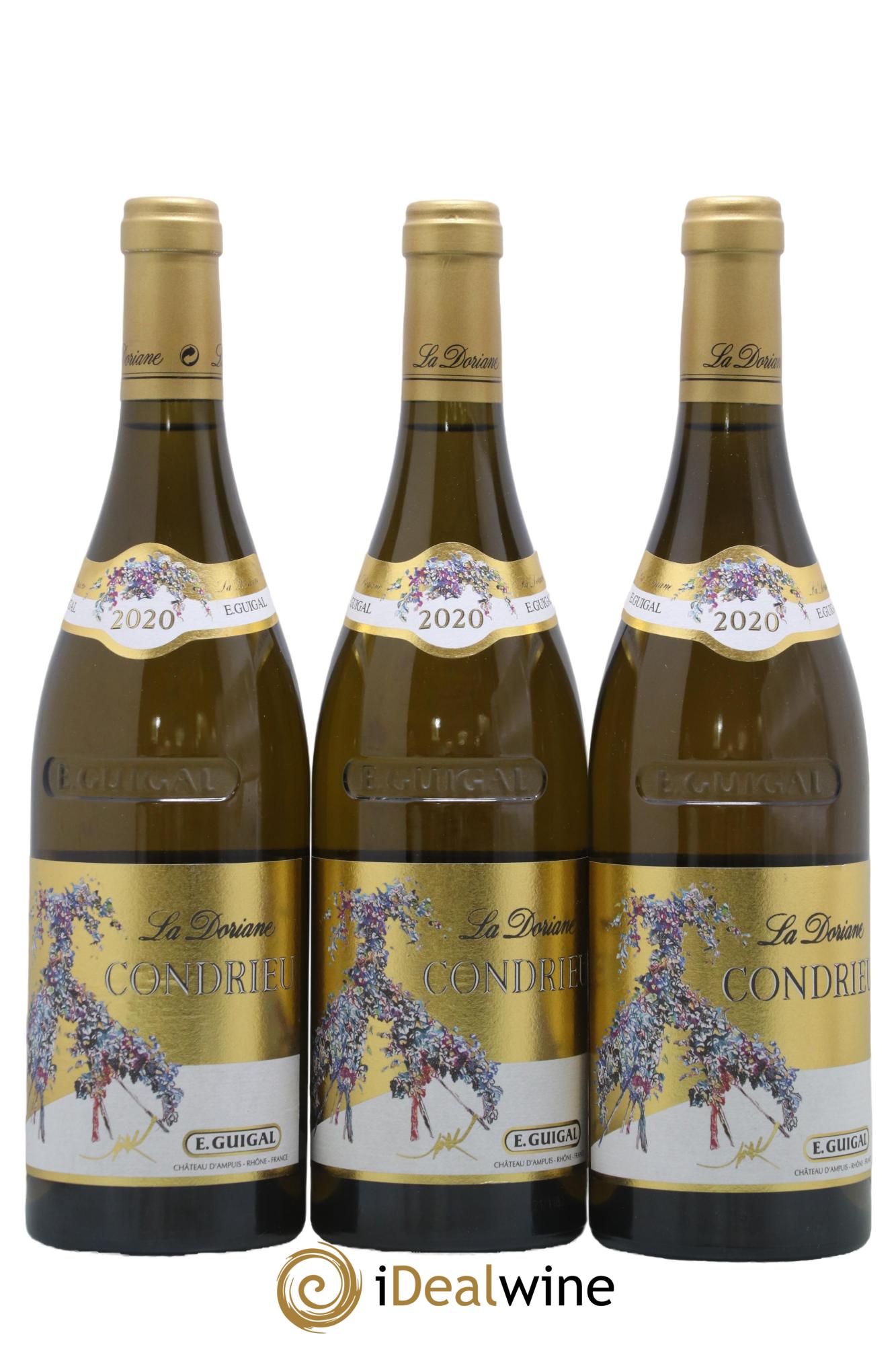 Condrieu La Doriane Guigal 2020 - Lot of 3 bottles - 0