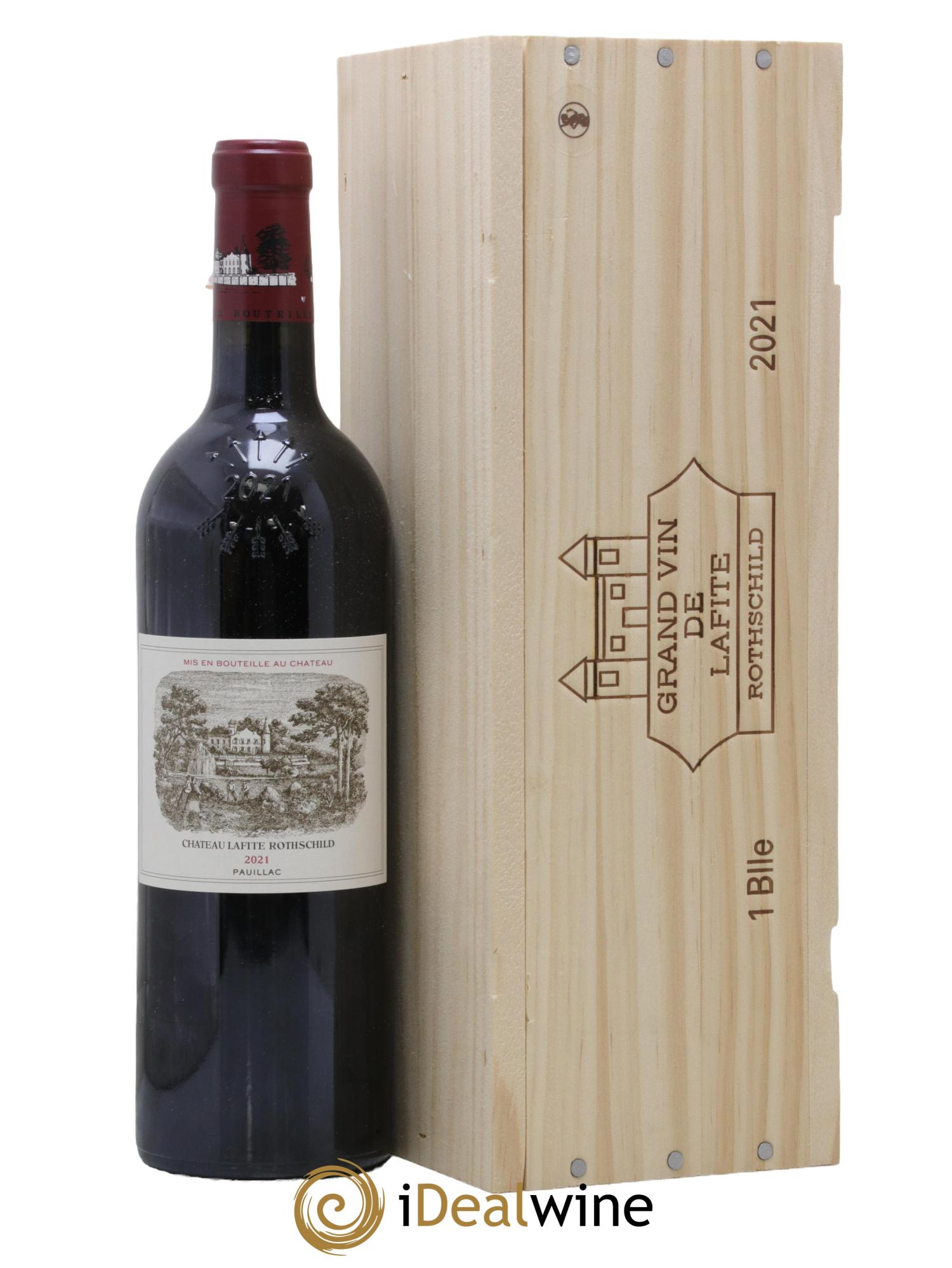 Château Lafite Rothschild 1er Grand Cru Classé 2021 - Posten von 1 Flasche - 0