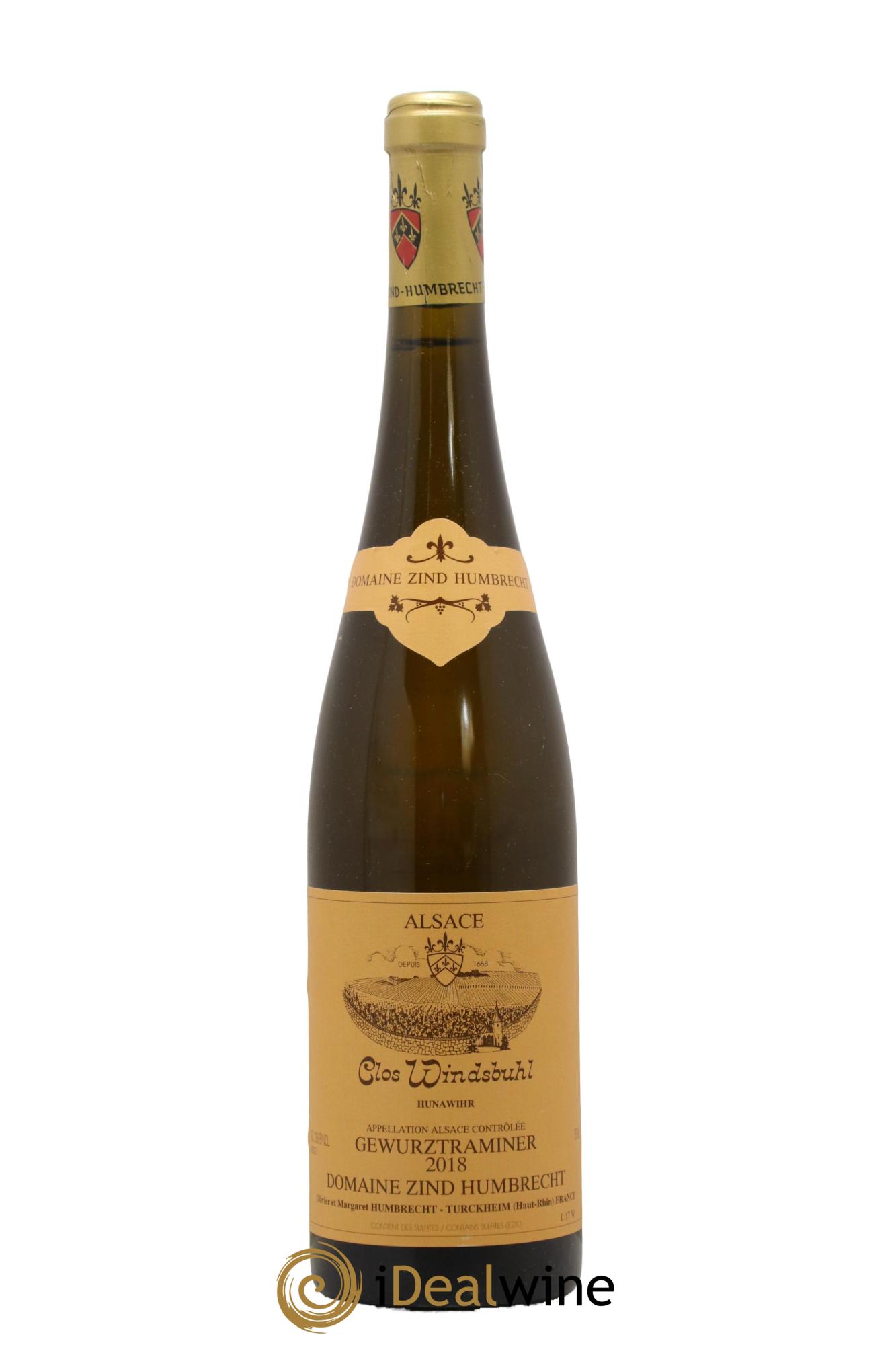 Alsace Gewurztraminer Clos Windsbuhl Zind-Humbrecht (Domaine) 2018 - Lotto di 1 bottiglia - 0