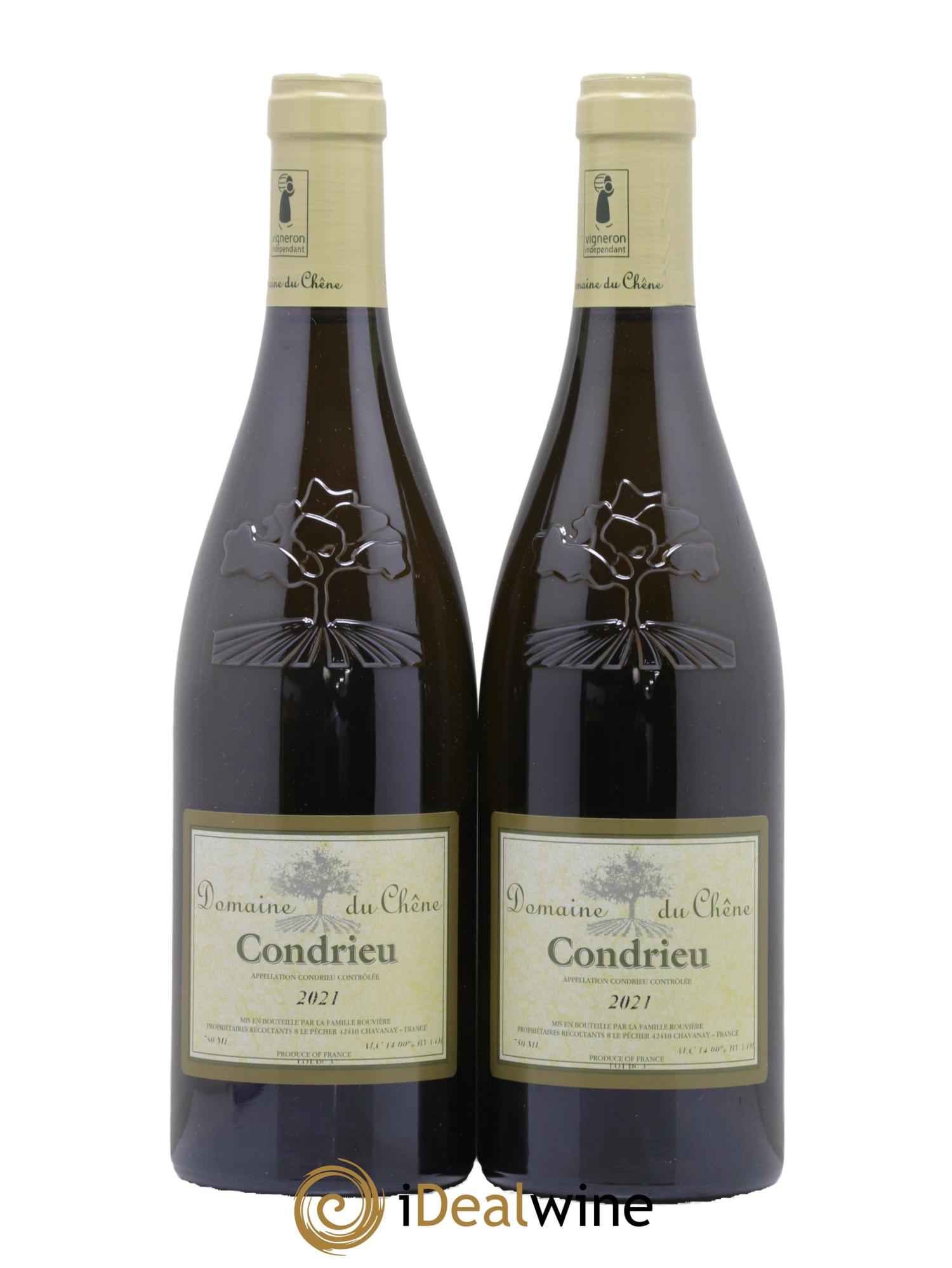 Condrieu Domaine du Chene 2021 - Posten von 2 Flaschen - 0