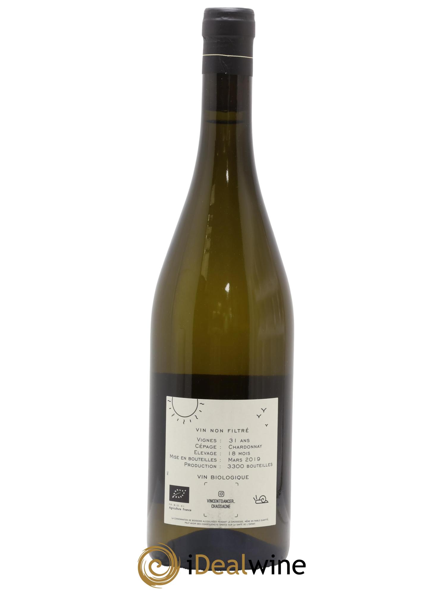 Meursault Les Corbins Vincent Dancer 2017 - Lot de 1 bouteille - 1