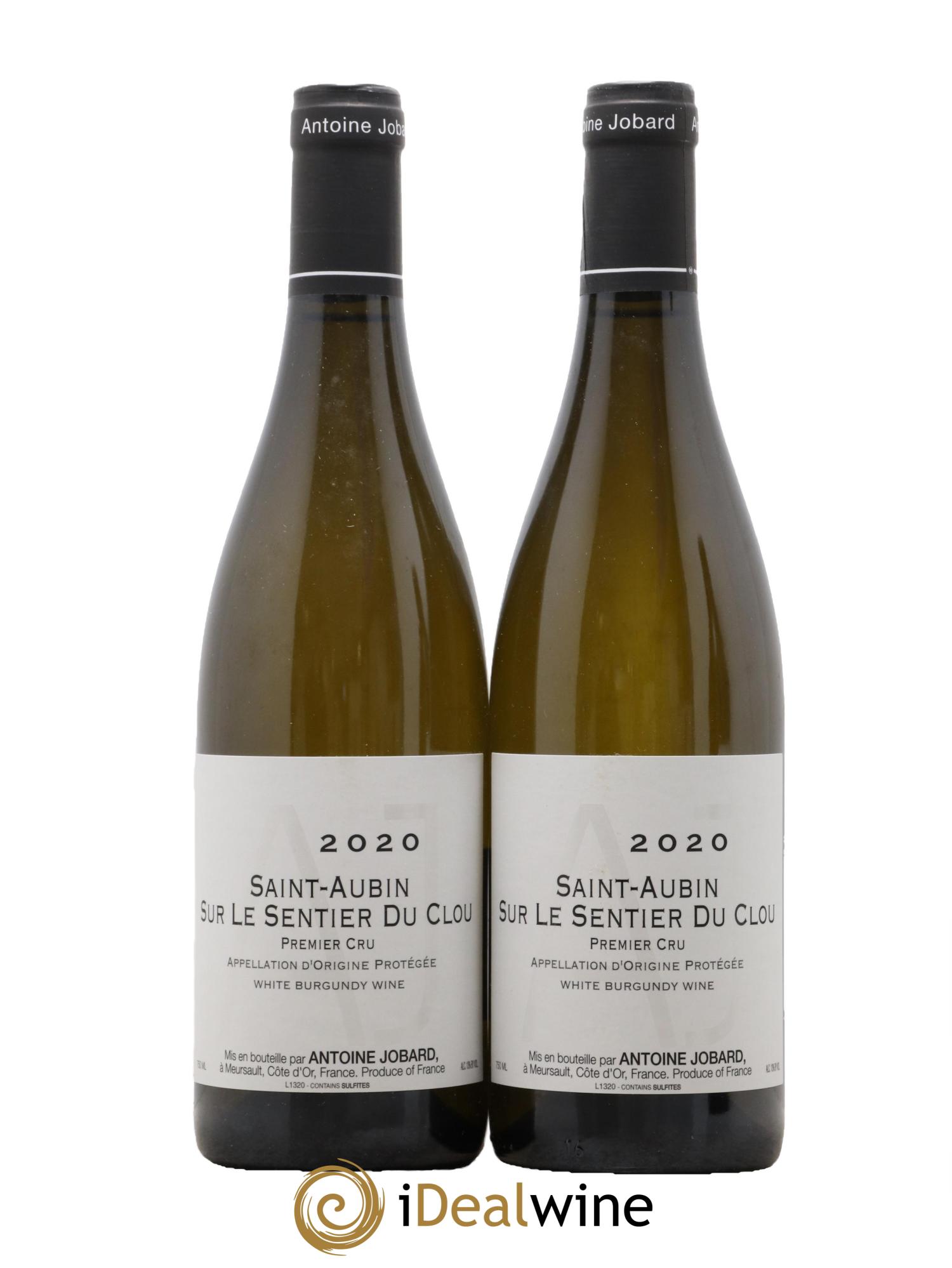 Saint-Aubin 1er Cru Sur le Sentier du Clou François et Antoine Jobard (Domaine) 2020 - Lot de 2 bouteilles - 0