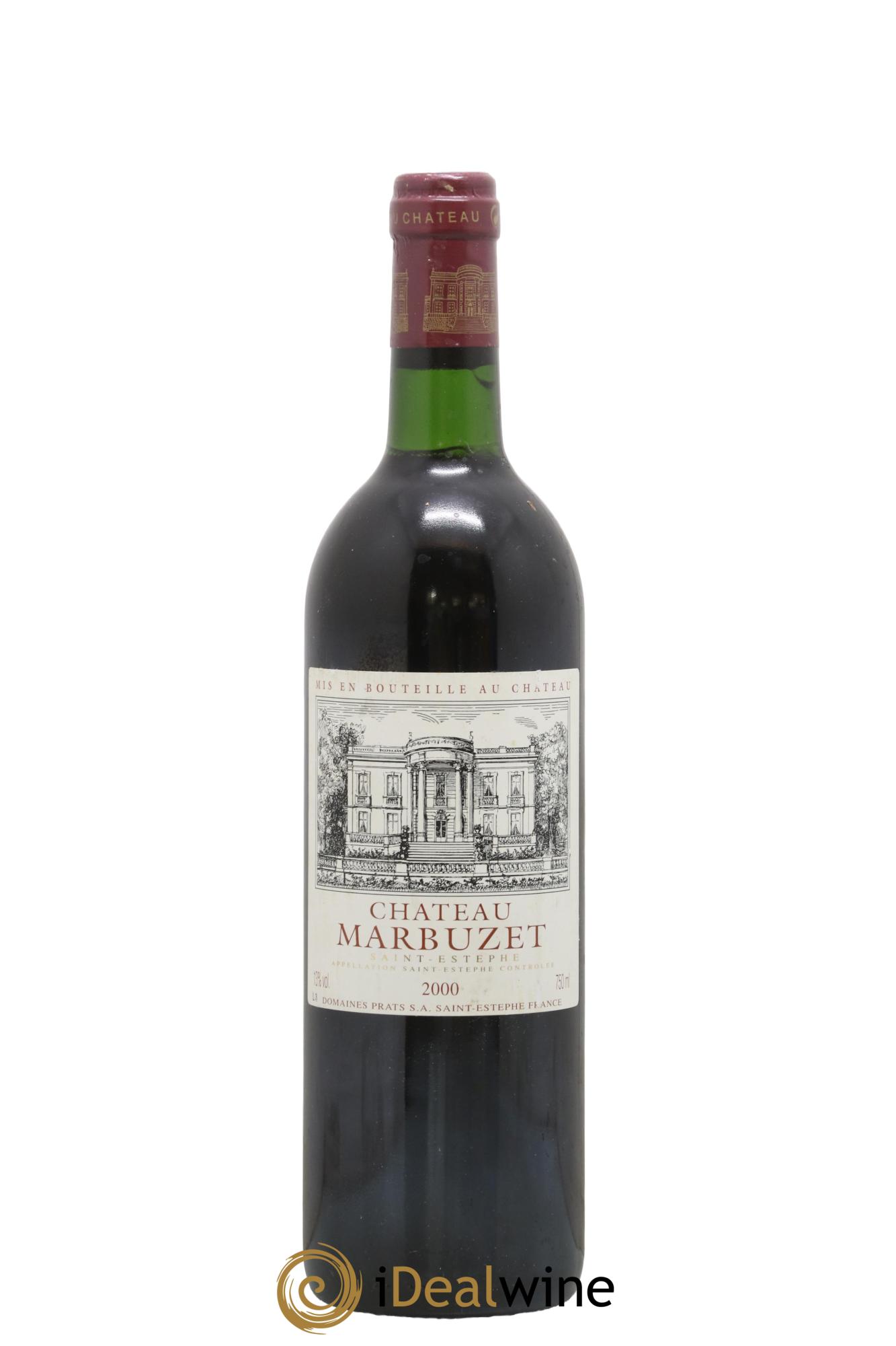 Saint-Estèphe Château Marbuzet 2000 - Posten von 1 Flasche - 0