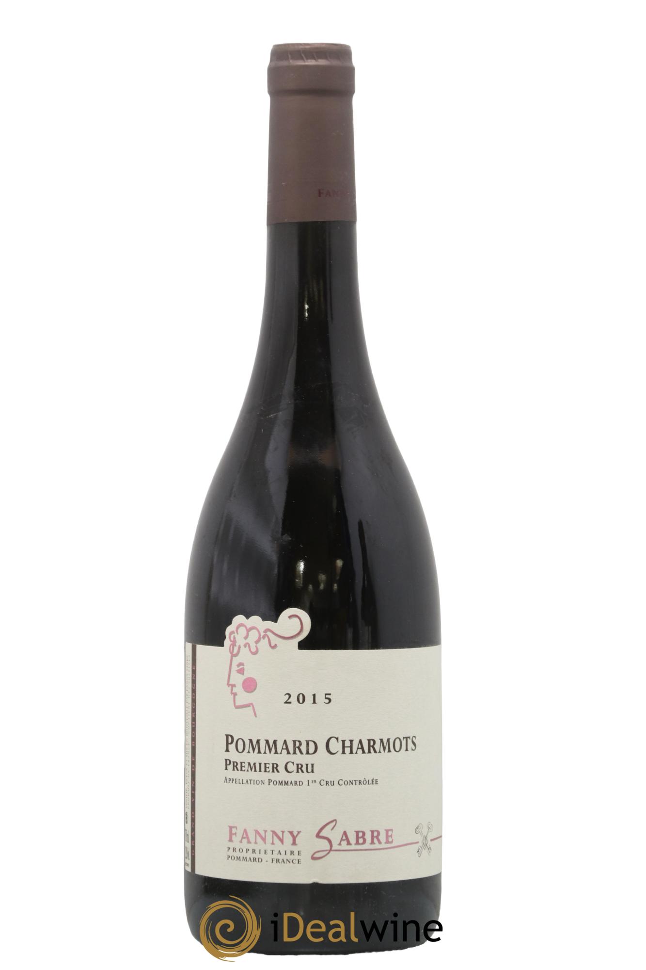 Pommard 1er Cru Charmots Fanny Sabre 2015 - Posten von 1 Flasche - 0