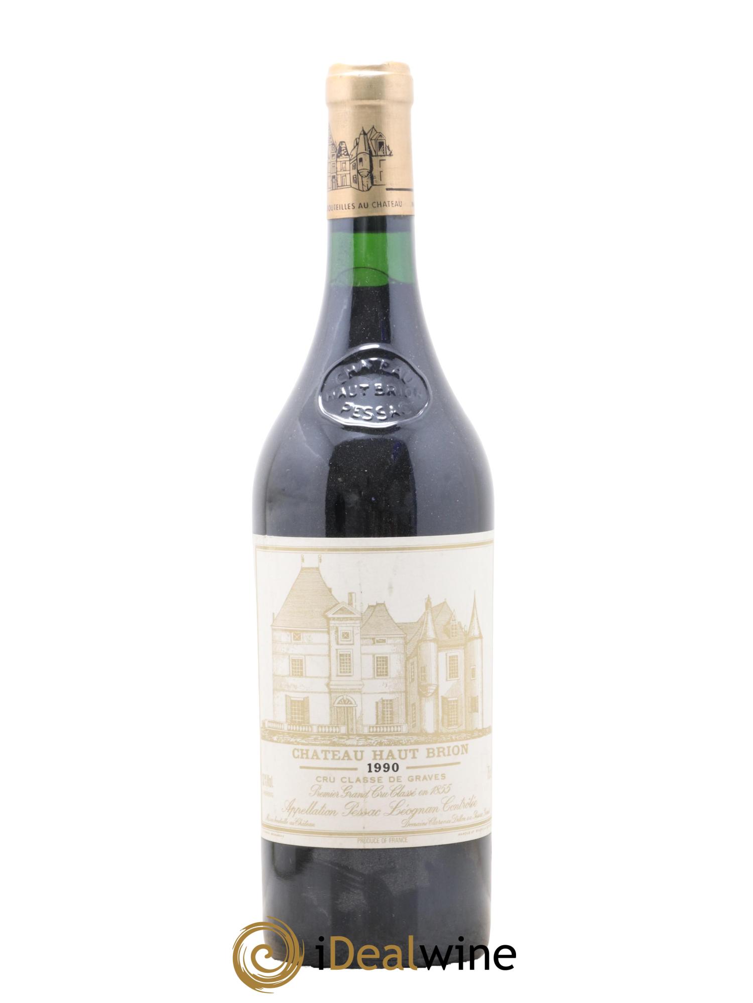 Château Haut Brion 1er Grand Cru Classé 1990 - Lot de 1 bouteille - 0
