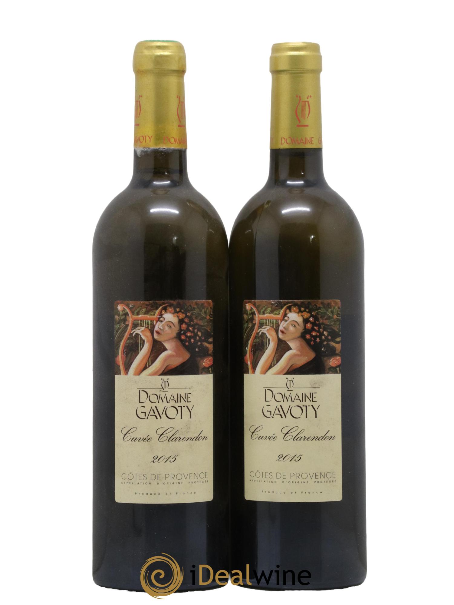 Côtes de Provence Clarendon Domaine Gavoty 2015 - Lot de 2 bouteilles - 0