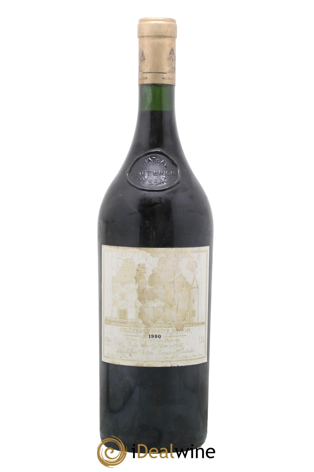 Château Haut Brion 1er Grand Cru Classé 1990 - Lot de 1 magnum - 0