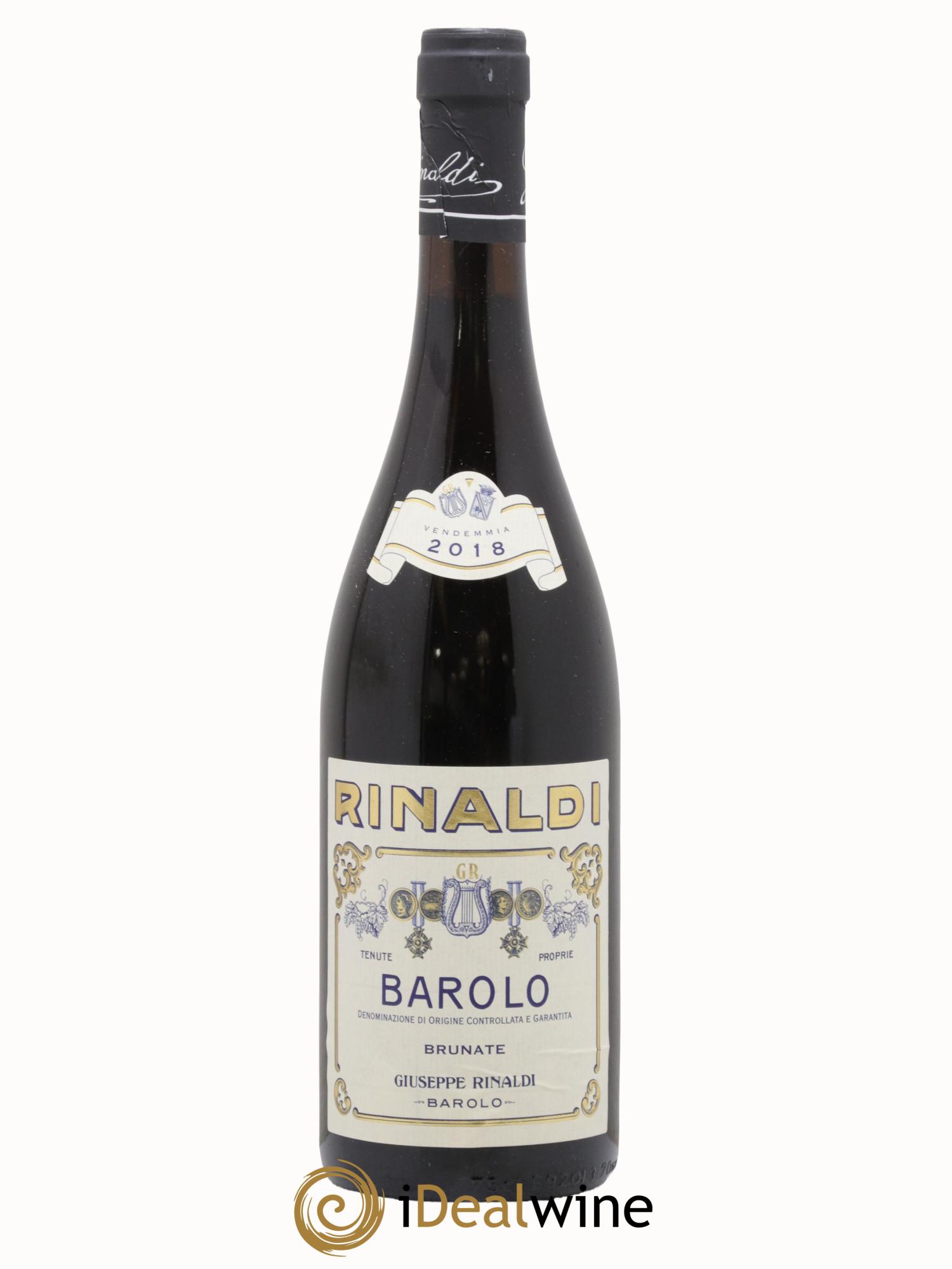 Barolo DOCG Brunate Giuseppe Rinaldi 2018 - Lot de 1 bouteille - 0