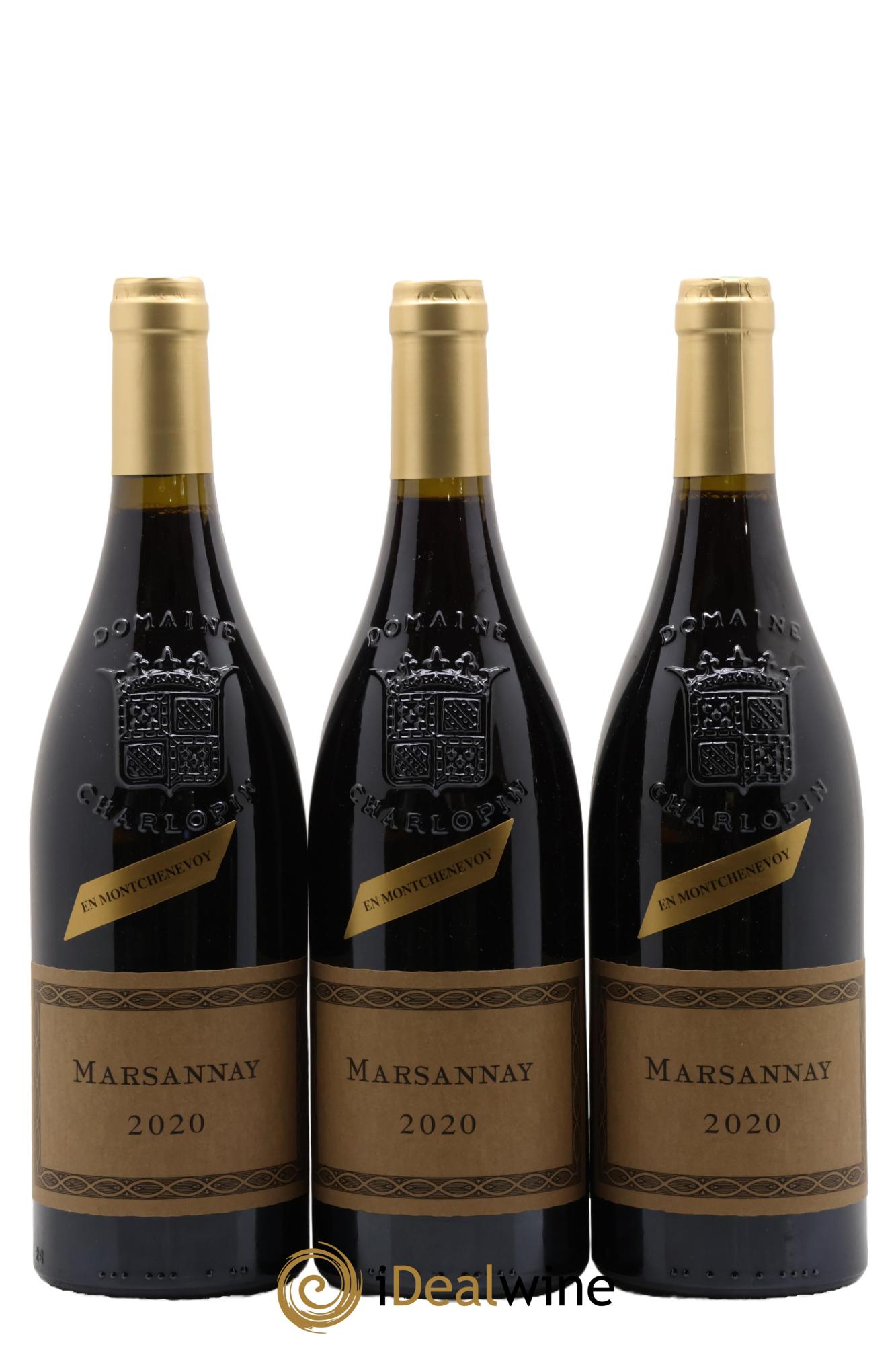 Marsannay En Montchenevoy Charlopin-Parizot 2020 - Lot of 3 bottles - 0