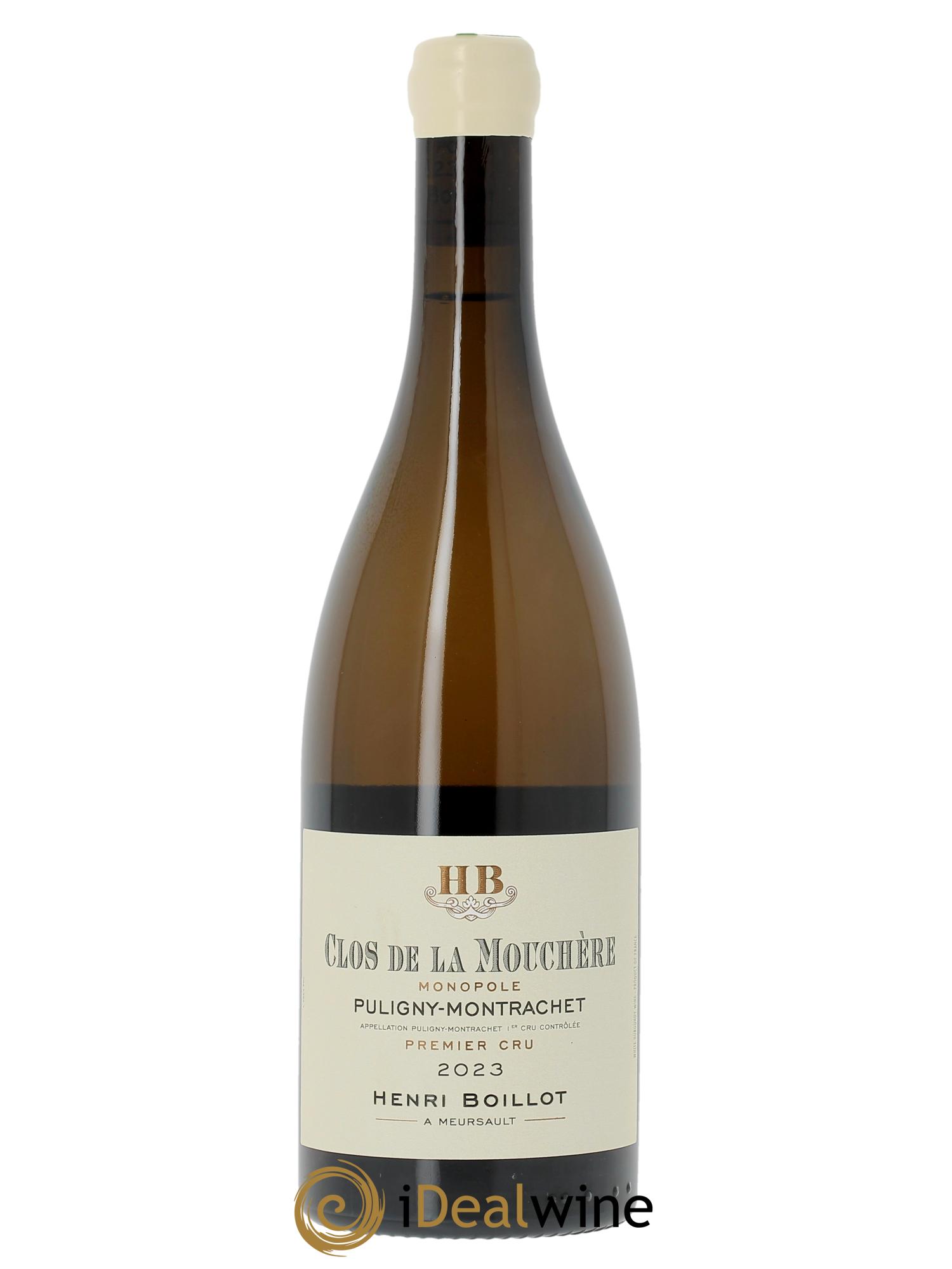 Puligny-Montrachet 1er Cru Clos de la Mouchère Henri Boillot (Domaine) 2023 - Posten von 1 Flasche - 0