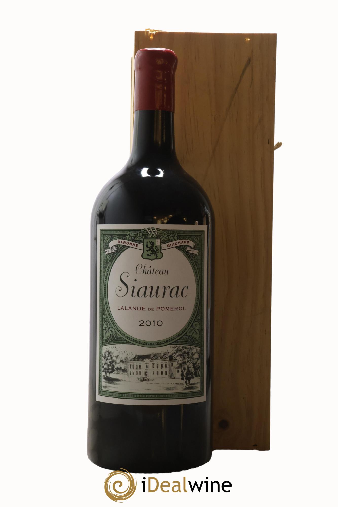 Château Siaurac 2010 - Lotto di 1 jéroboam - 0