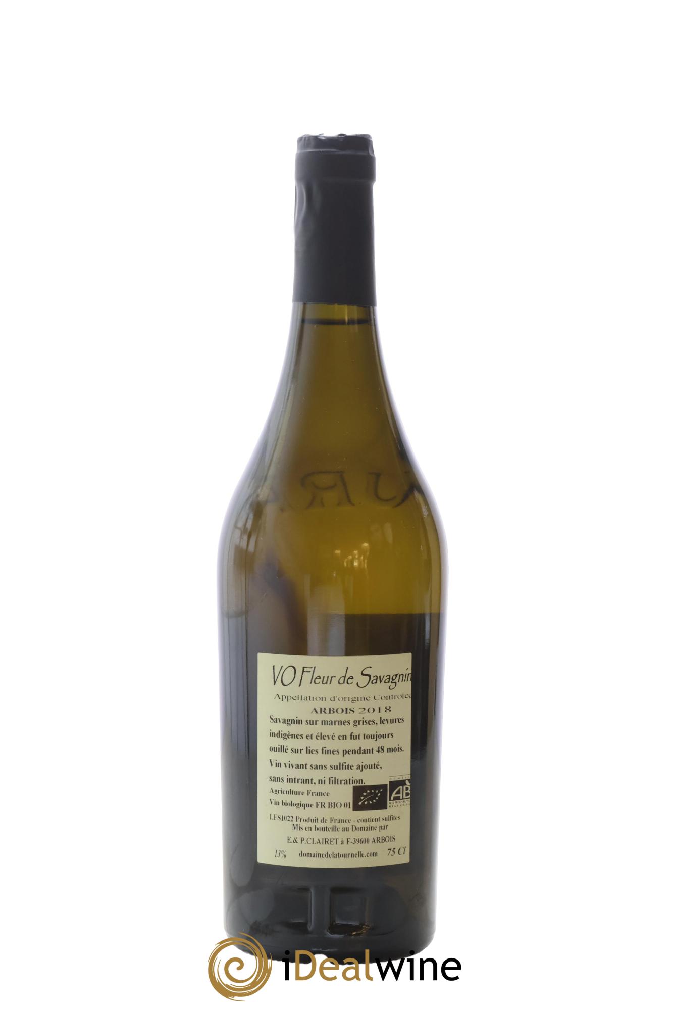 Arbois Cuvée R VO Fleur De Savagnin Domaine de la Tournelle 2018 - Posten von 1 Flasche - 1