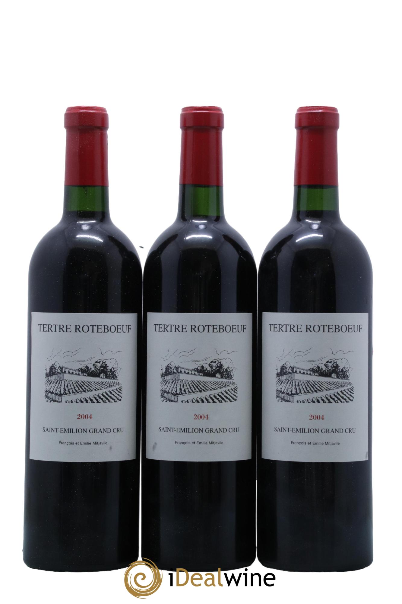 Château Tertre Roteboeuf 2004 - Posten von 6 Flaschen - 1