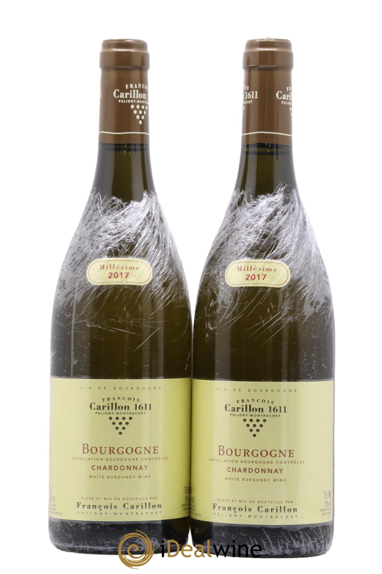 Bourgogne François Carillon 2017 - Lot de 2 bouteilles - 0