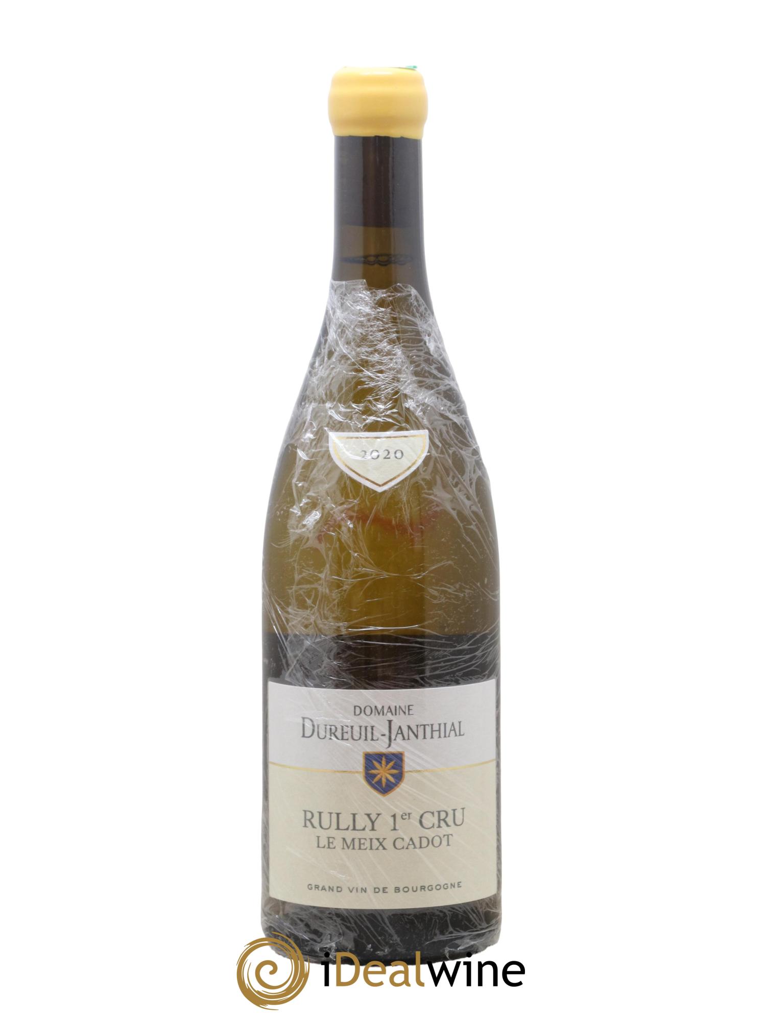 Rully 1er Cru Le Meix Cadot Vincent Dureuil-Janthial 2020 - Lot de 1 bouteille - 0
