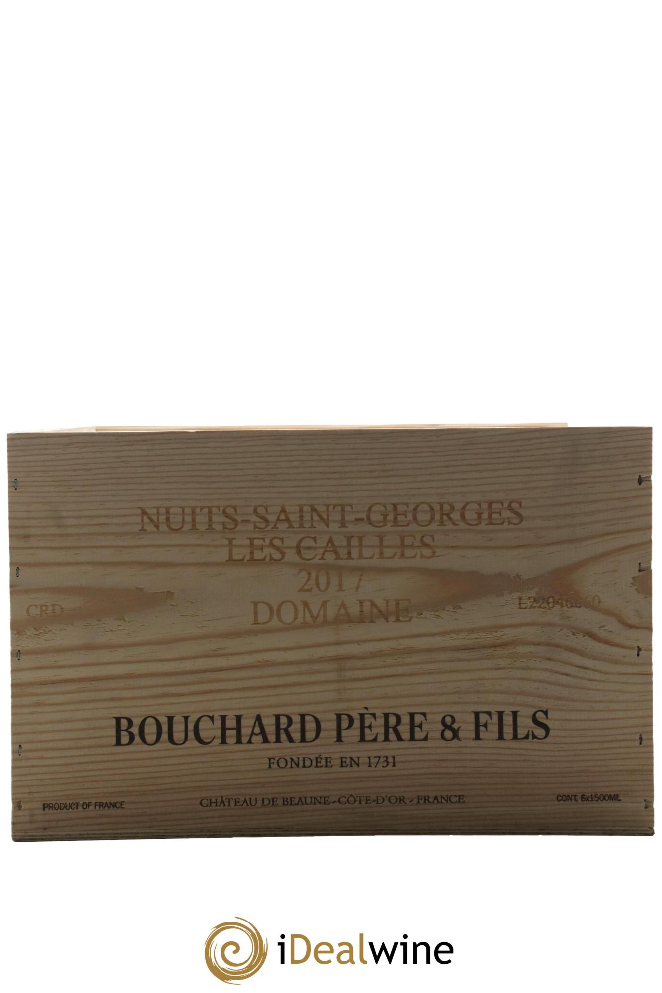 Nuits-Saint-Georges 1er Cru Les Cailles Bouchard Père & Fils 2017 - Lot de 6 magnums - 3