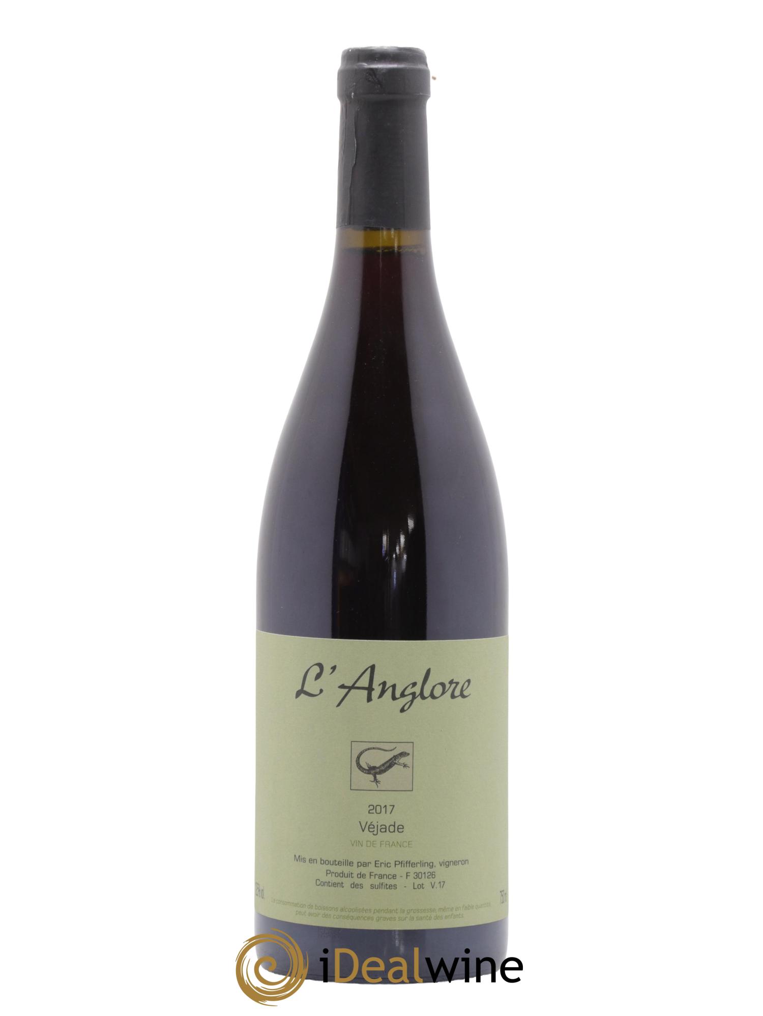 Vin de France Véjade L'Anglore 2017 - Lot de 1 bouteille - 0