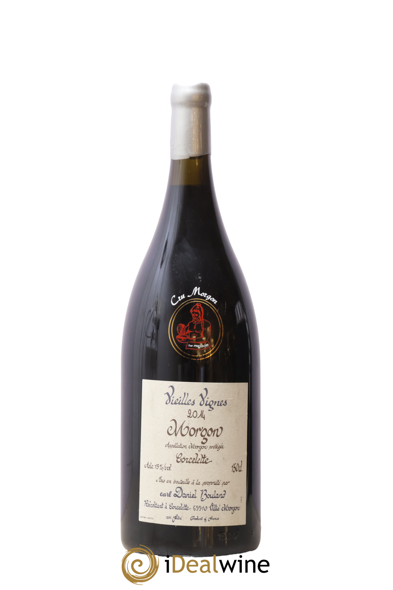 Morgon Corcelette Vieilles Vignes Daniel Bouland (Domaine) 2014 - Lot de 1 magnum - 0