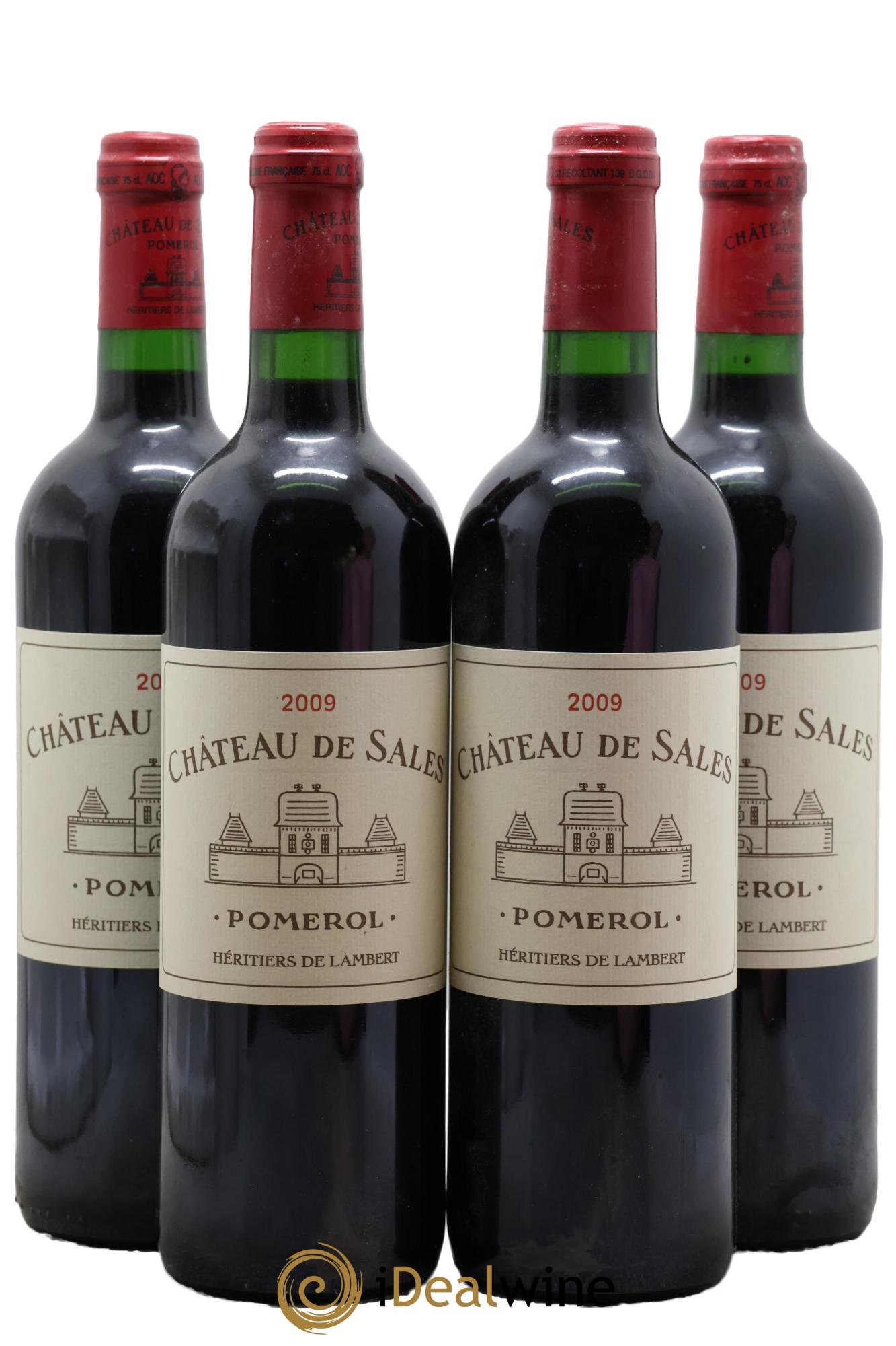 Château de Sales 2009 - Posten von 4 Flaschen - 0