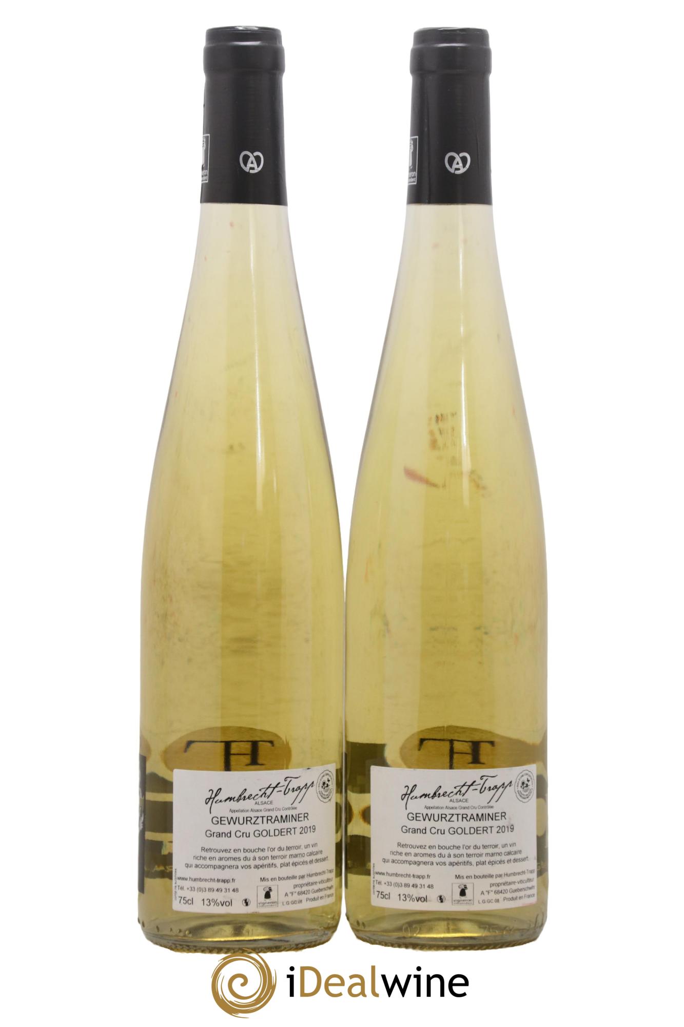 Alsace Grand Cru Gewurztraminer Goldert Humbrecht Trapp 2019 - Lotto di 2 bottiglie - 1