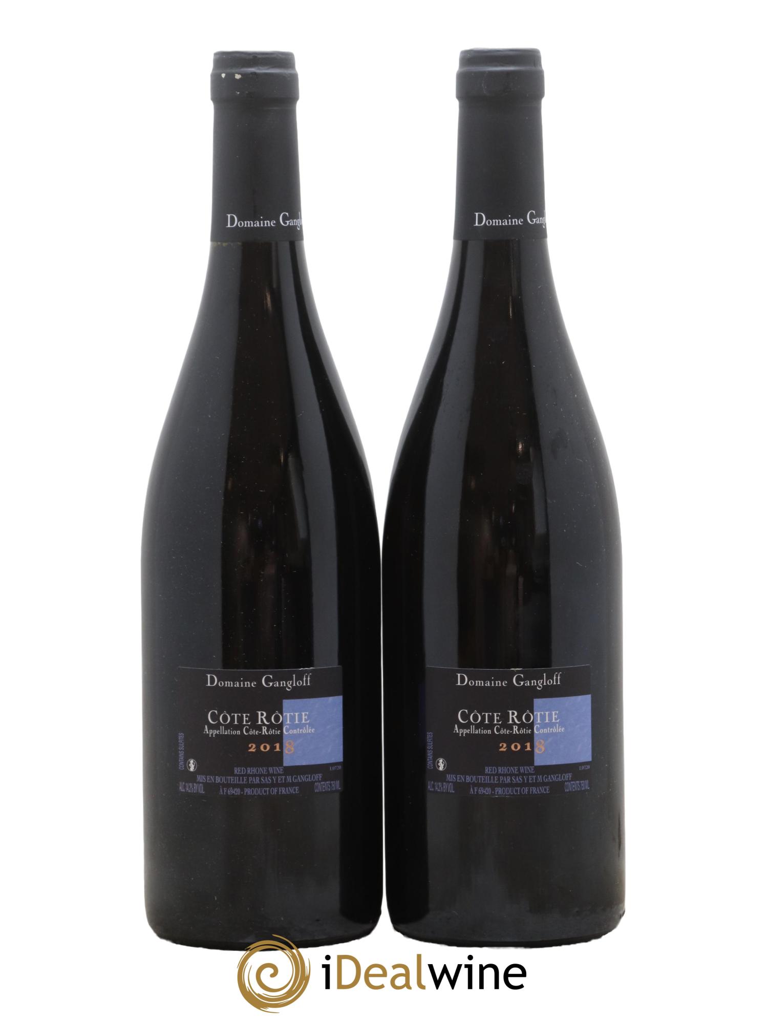 Côte-Rôtie La Barbarine Gangloff (Domaine) 2018 - Lot de 2 bouteilles - 1