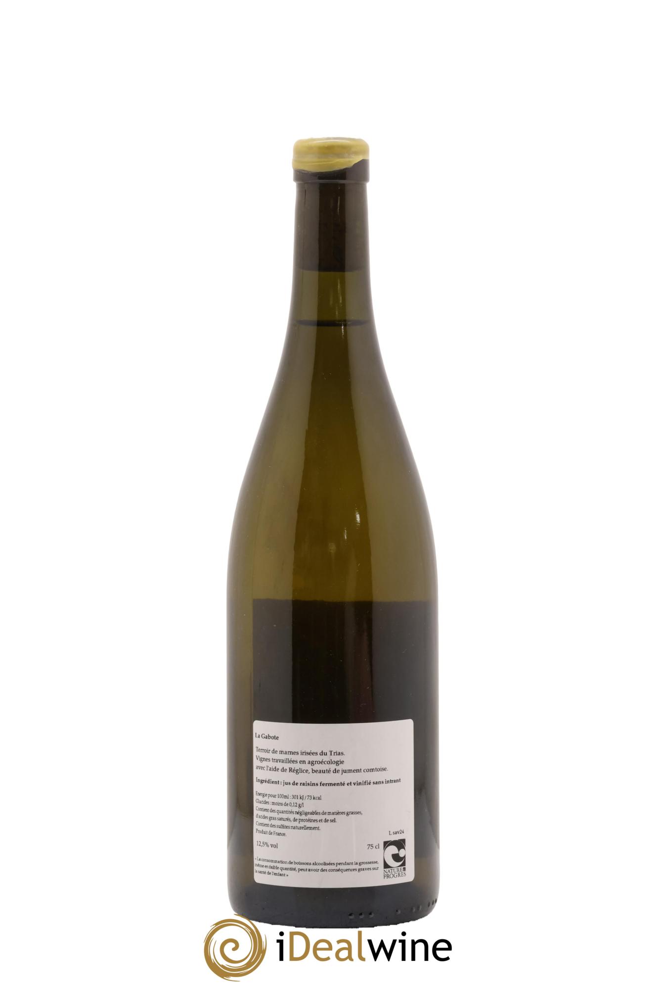 Vin de France Savagnin La Gabote Alice Fahrenkrug 2024 - Posten von 1 Flasche - 1