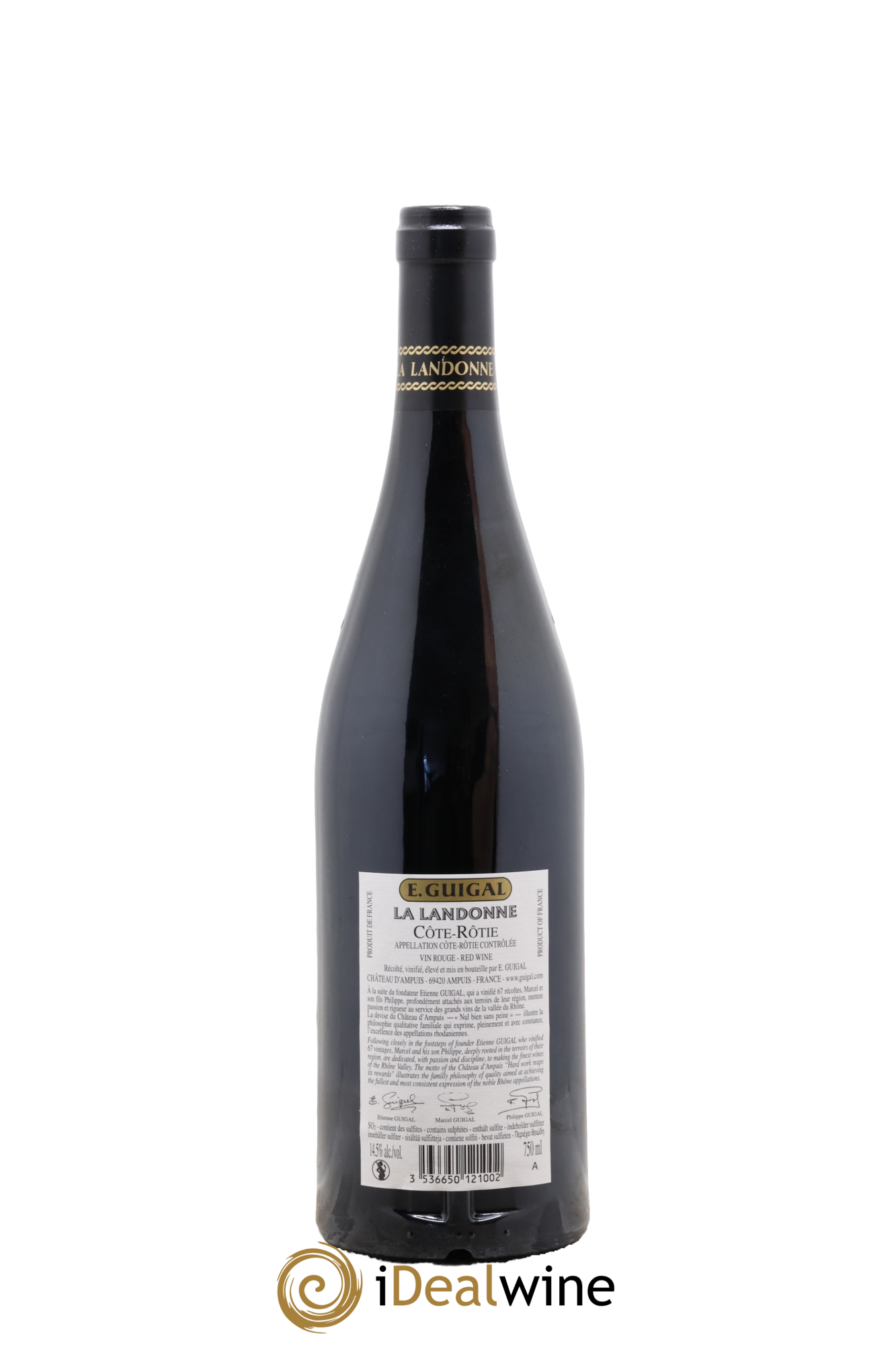 Côte-Rôtie La Landonne Guigal 2018 - Lot of 1 bottle - 1