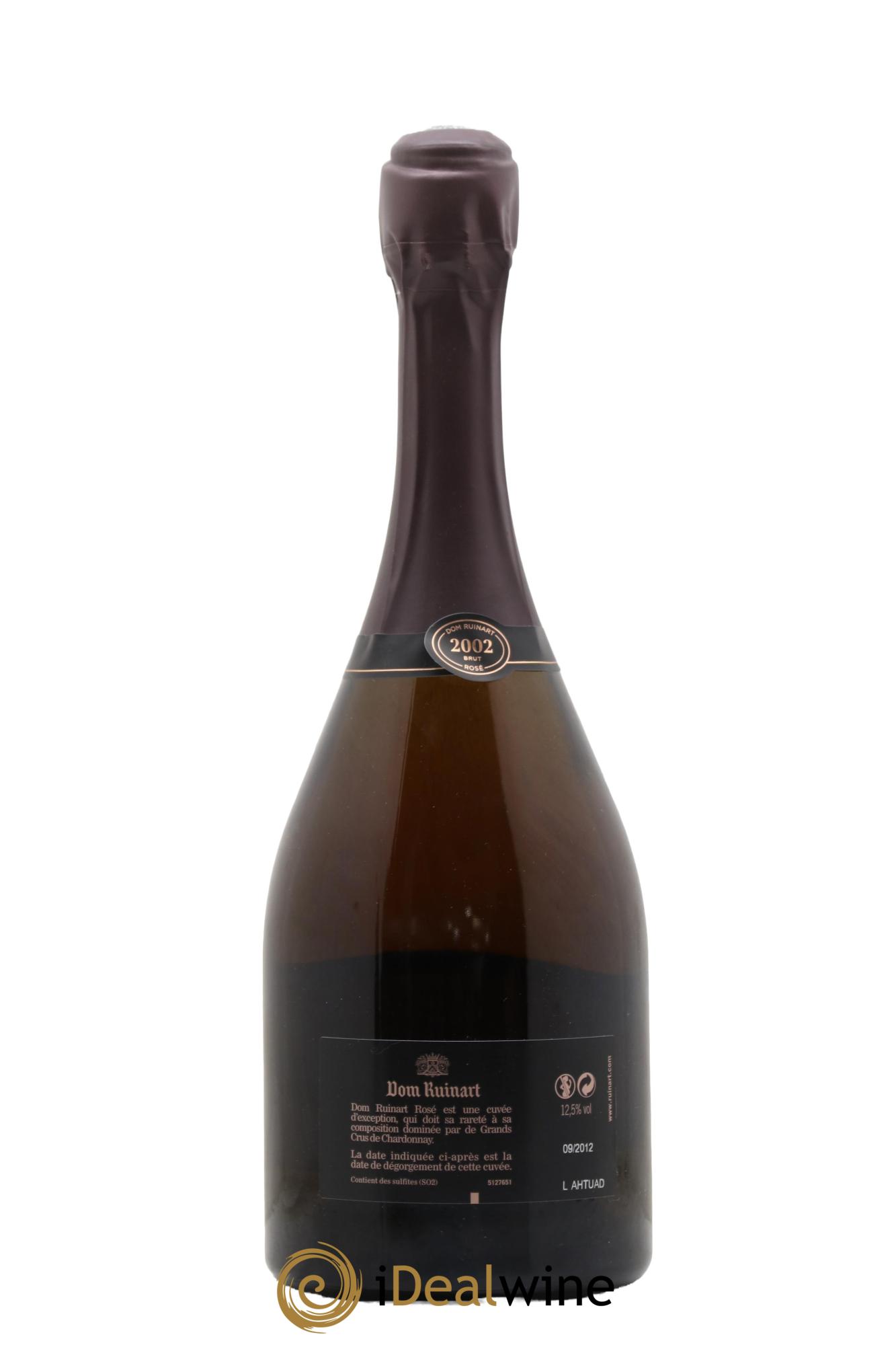 Dom Ruinart Brut Ruinart  2002 - Lot of 1 bottle - 1