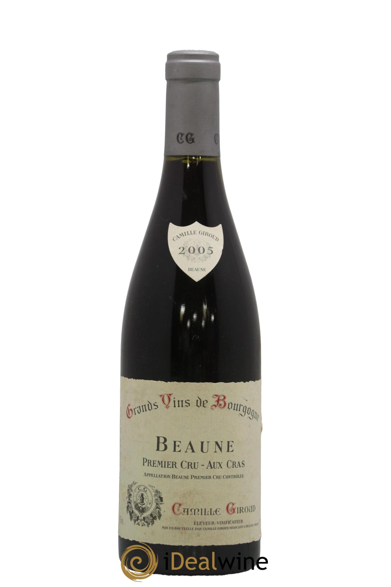 Beaune 1er Cru Aux Cras Camille Giroud 2005 - Lot of 1 bottle - 0