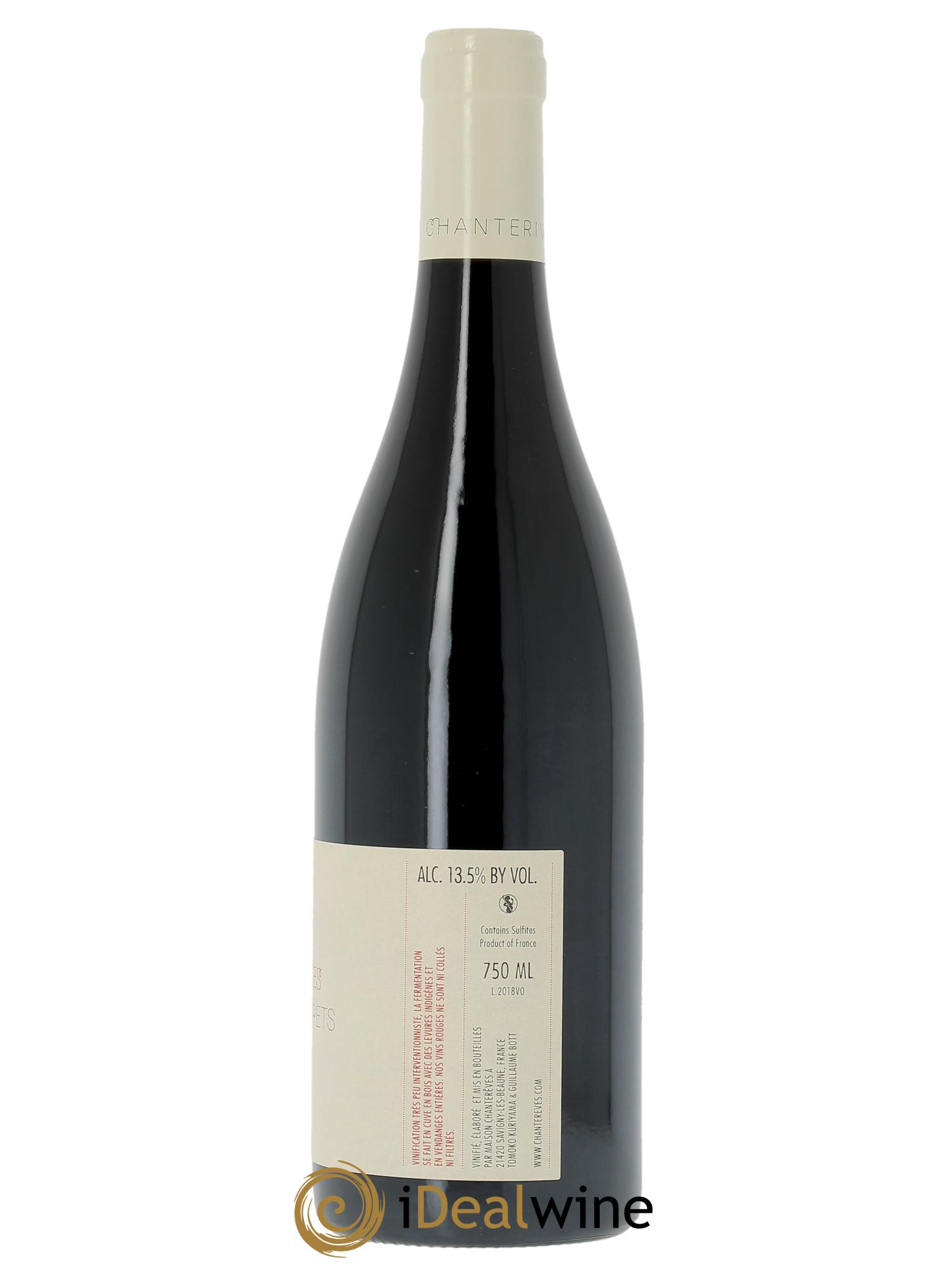 Volnay Les Lurets Chanterêves  2018 - Lot de 1 bouteille - 1