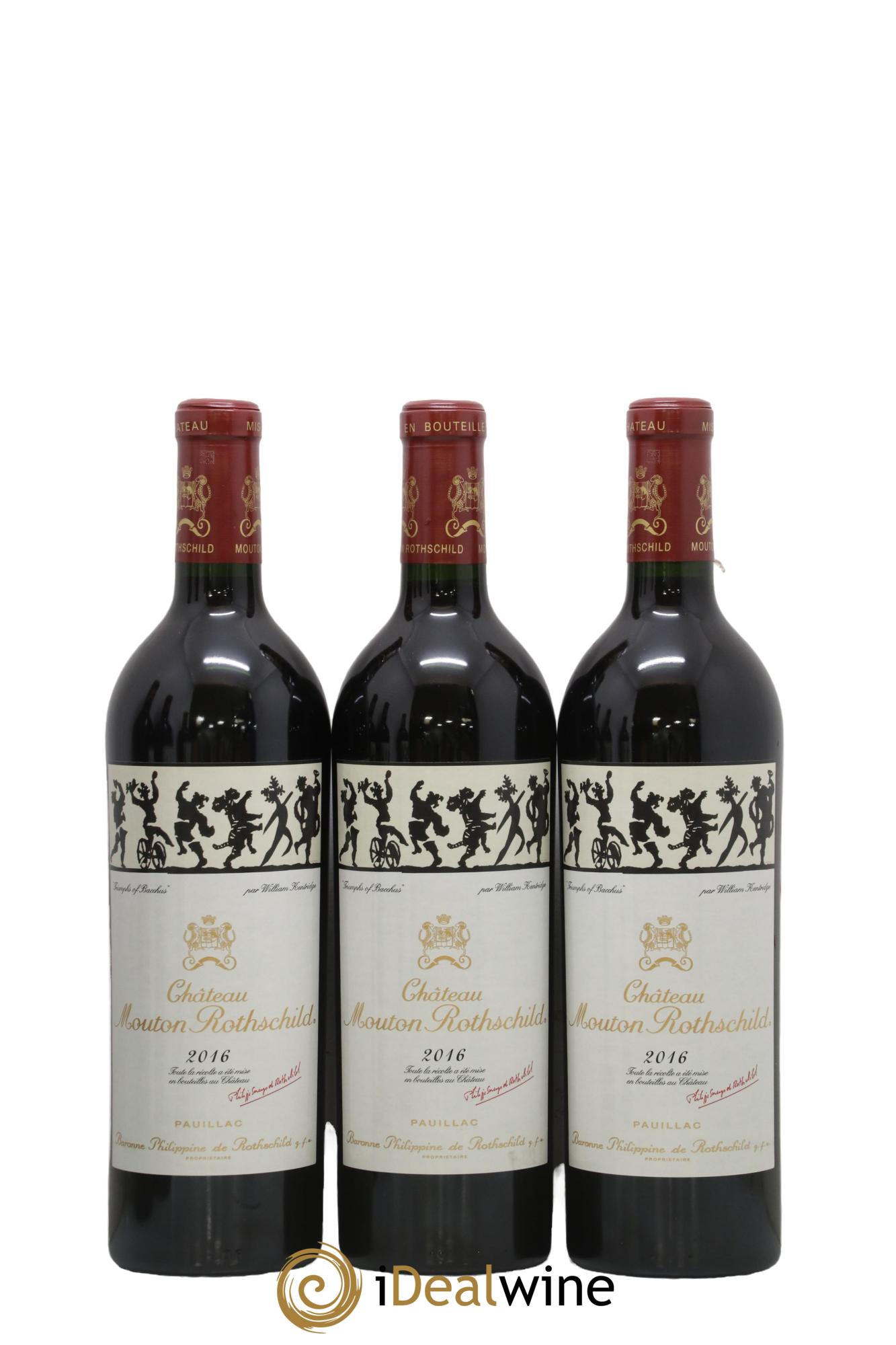 Château Mouton Rothschild 1er Grand Cru Classé 2016 - Lotto di 6 bottiglie - 2