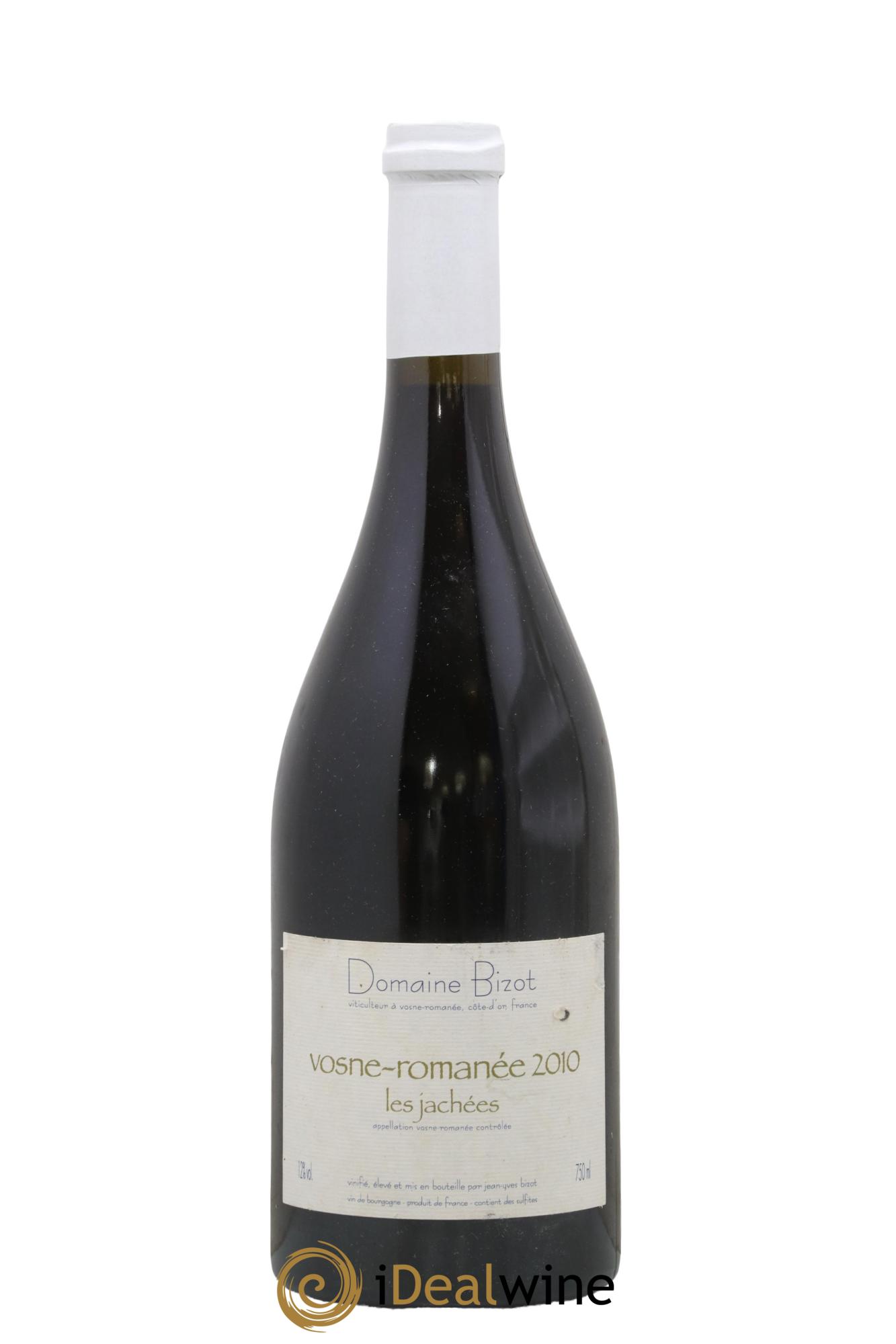 Vosne-Romanée Les Jachées Bizot (Domaine) 2010 - Lot de 1 bouteille - 0