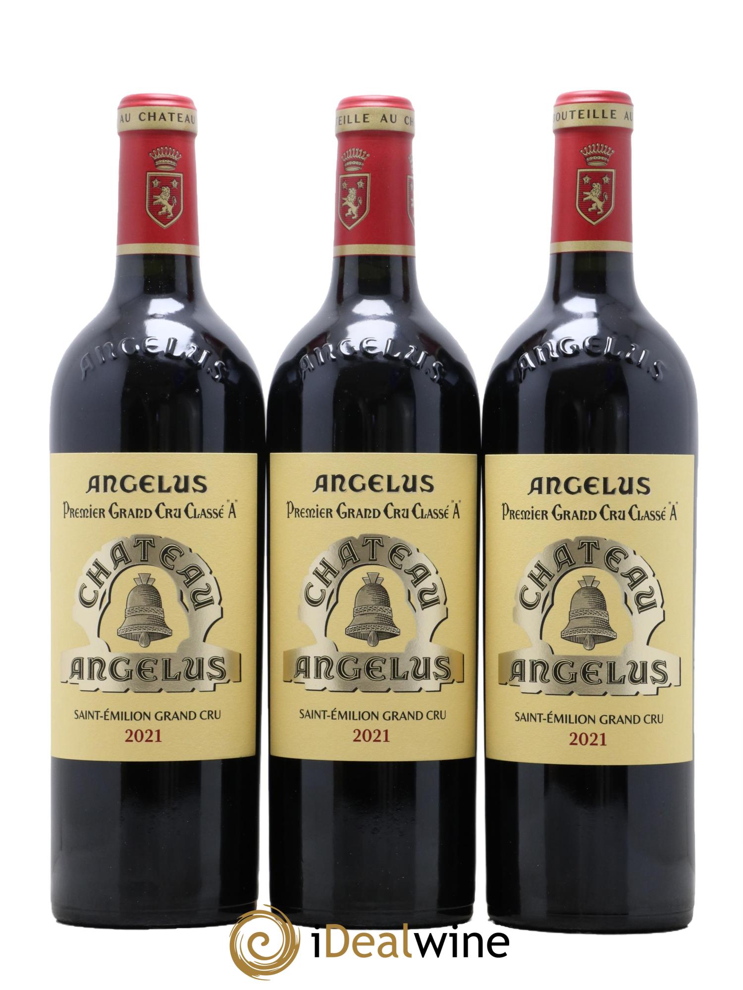 Château Angélus 1er Grand Cru Classé A 2021 - Lot de 6 bouteilles - 1