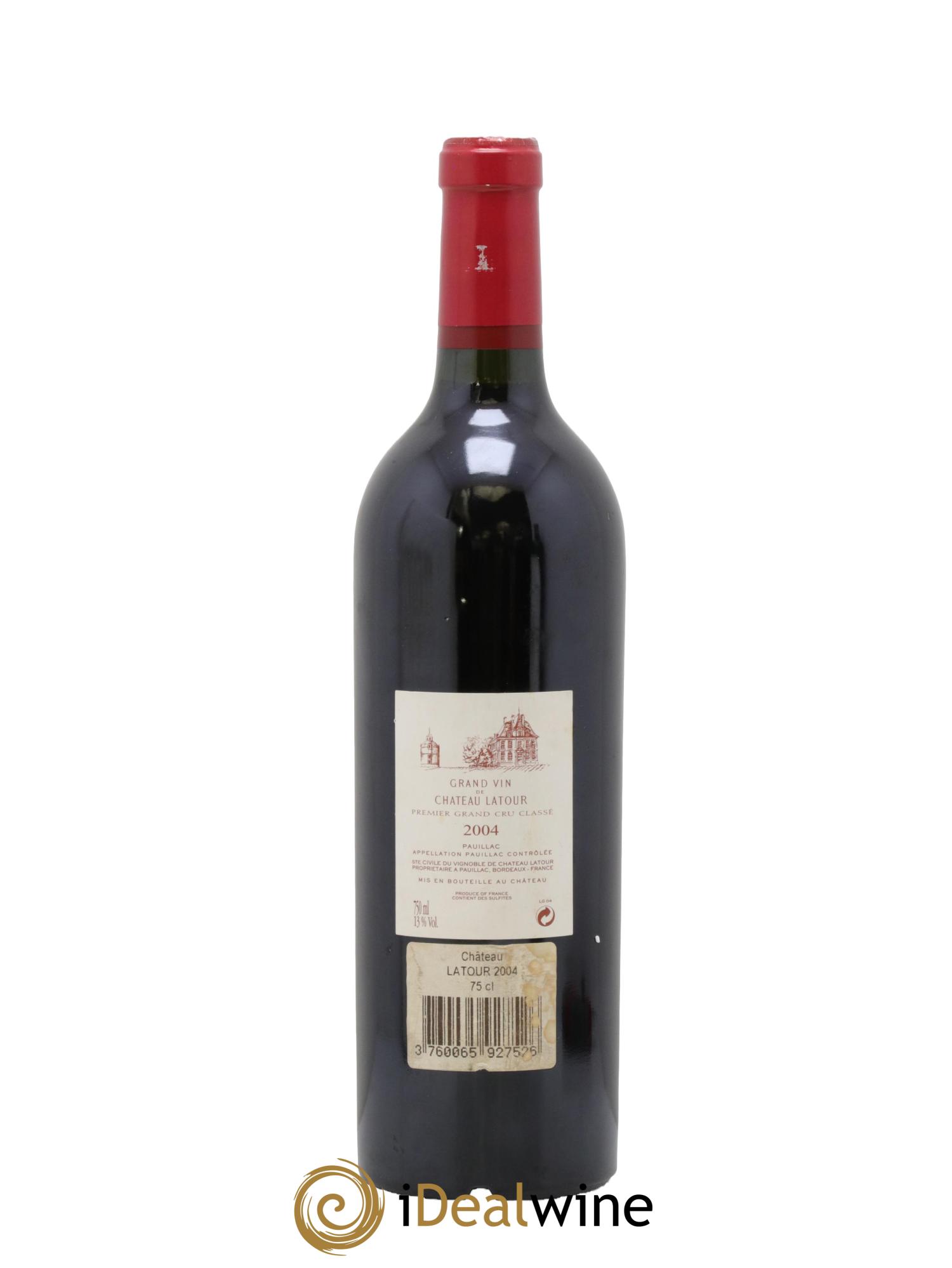 Château Latour 1er Grand Cru Classé 2004 - Lotto di 1 bottiglia - 1
