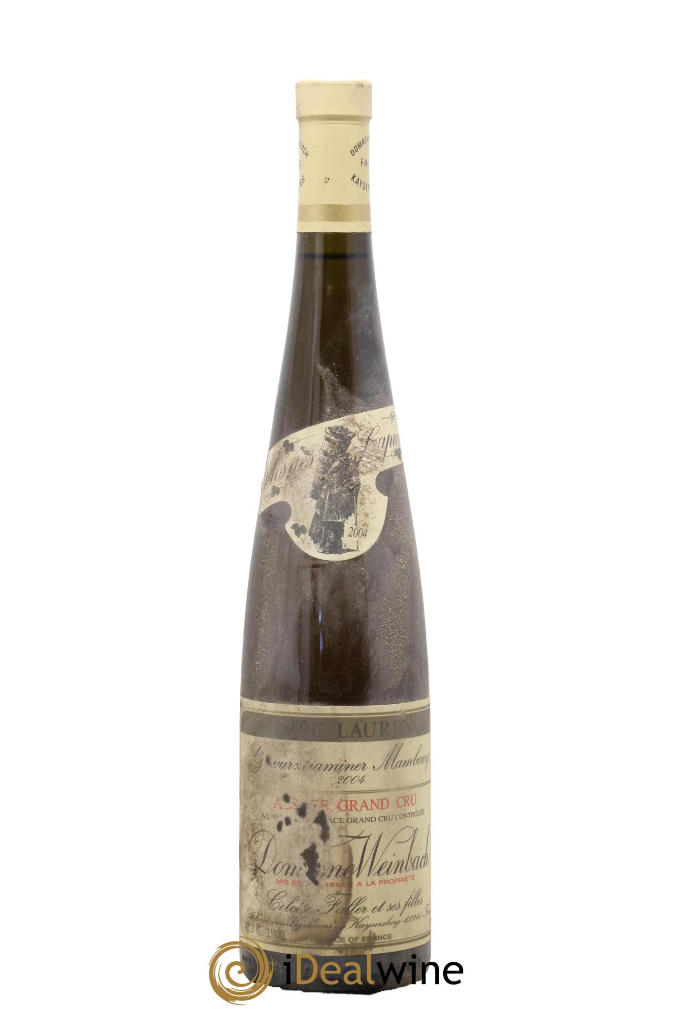 Alsace Grand Cru Mambourg Gewurztraminer Cuvée Laurence Weinbach 2004 - Lot of 1 bottle - 0