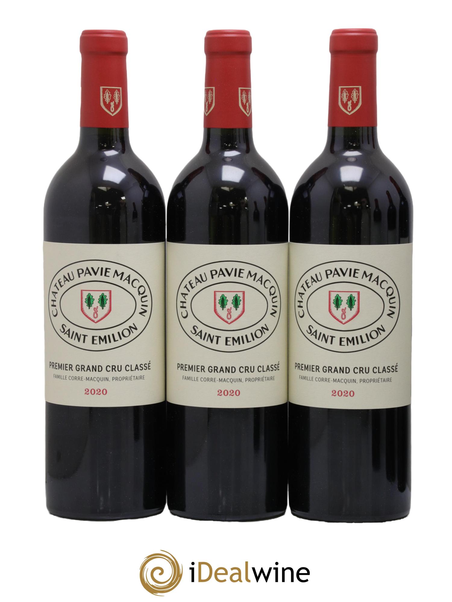 Château Pavie Macquin 1er Grand Cru Classé B  2020 - Lot de 6 bouteilles - 1
