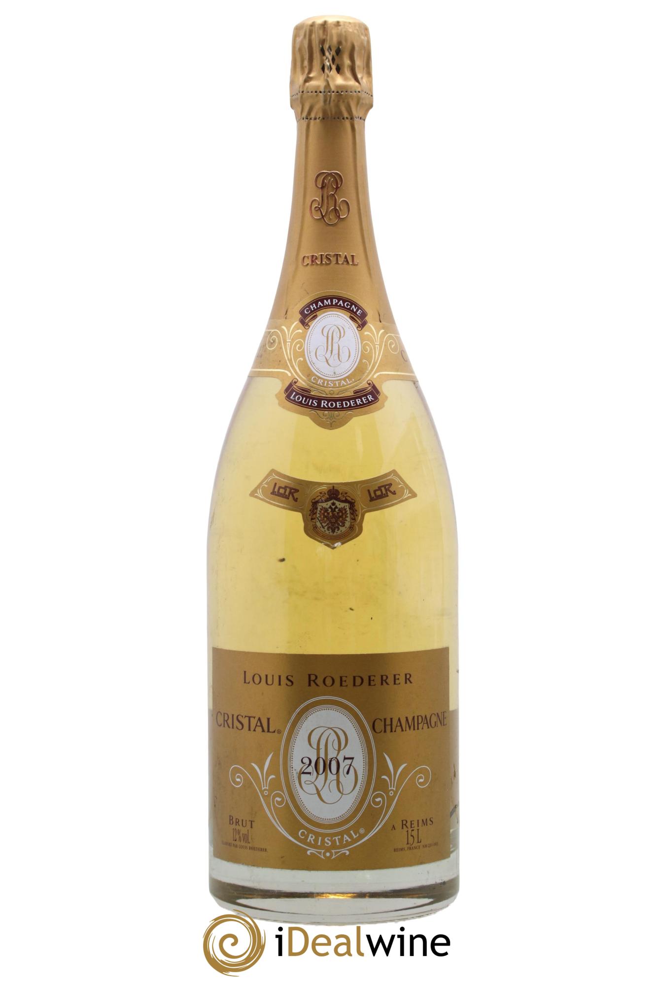 Cristal Louis Roederer 2007 - Lot de 1 magnum - 0