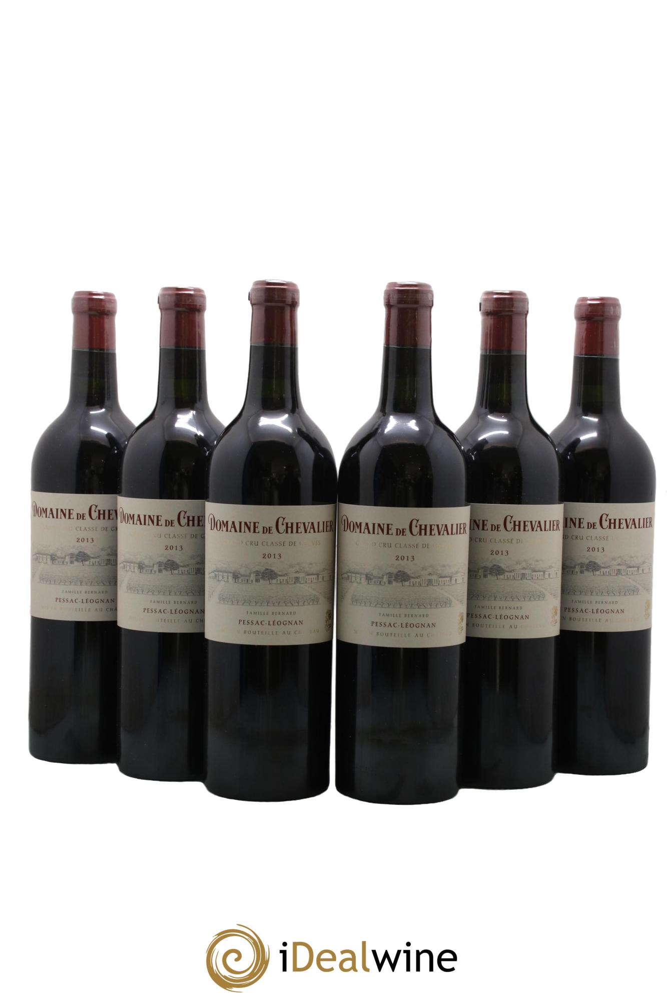 Domaine de Chevalier Cru Classé de Graves 2013 - Lot de 6 bouteilles - 0