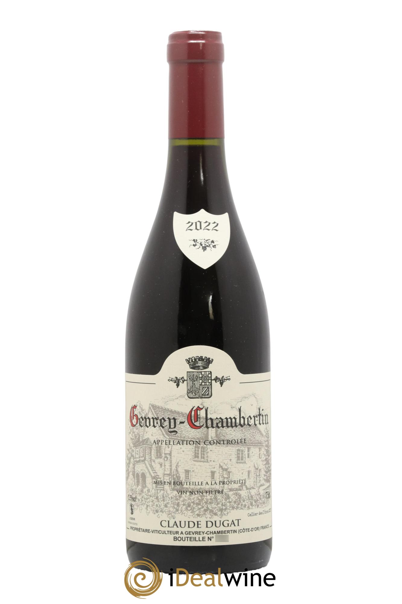 Gevrey-Chambertin Claude Dugat 2022 - Lot de 1 bouteille - 0