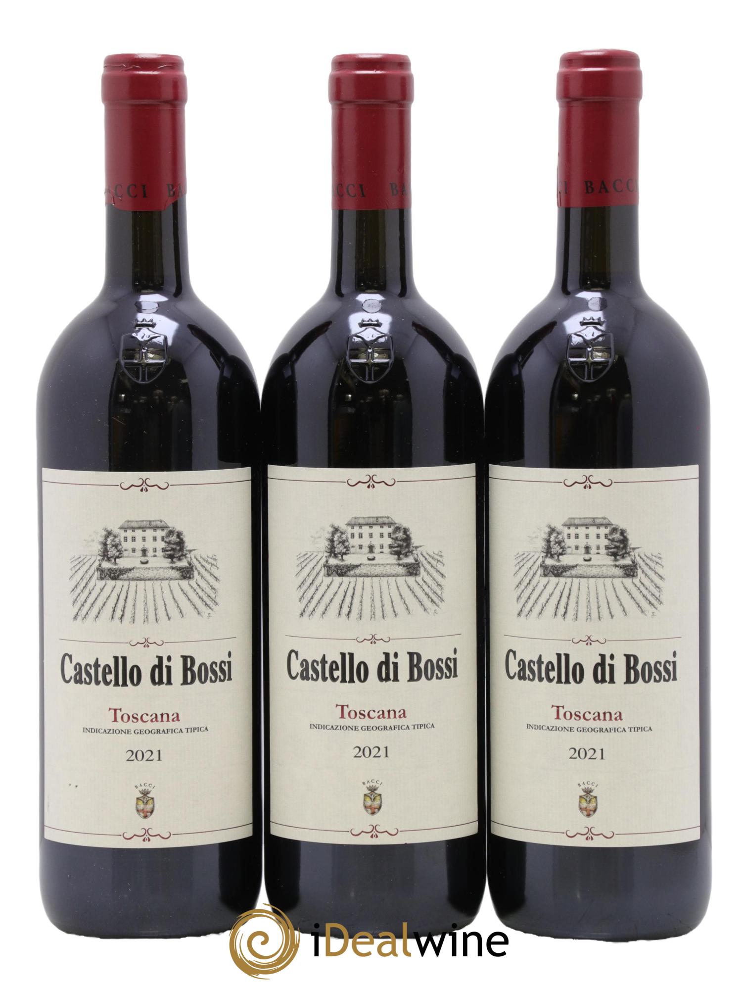 Italie Castello di Bossi 2021 - Lot de 3 bouteilles - 0