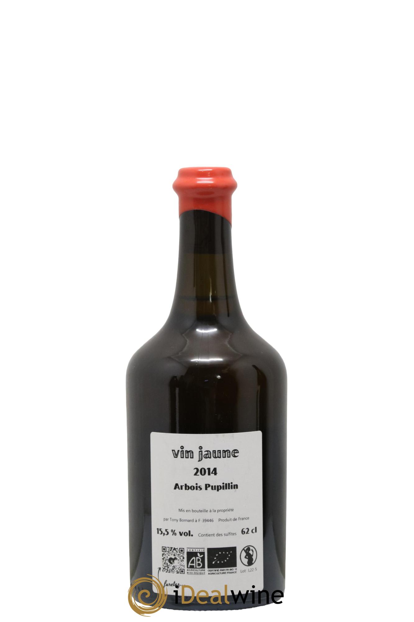 Arbois-Pupillin Vin Jaune Bornard 2014 - Lot de 1 clavelin - 1