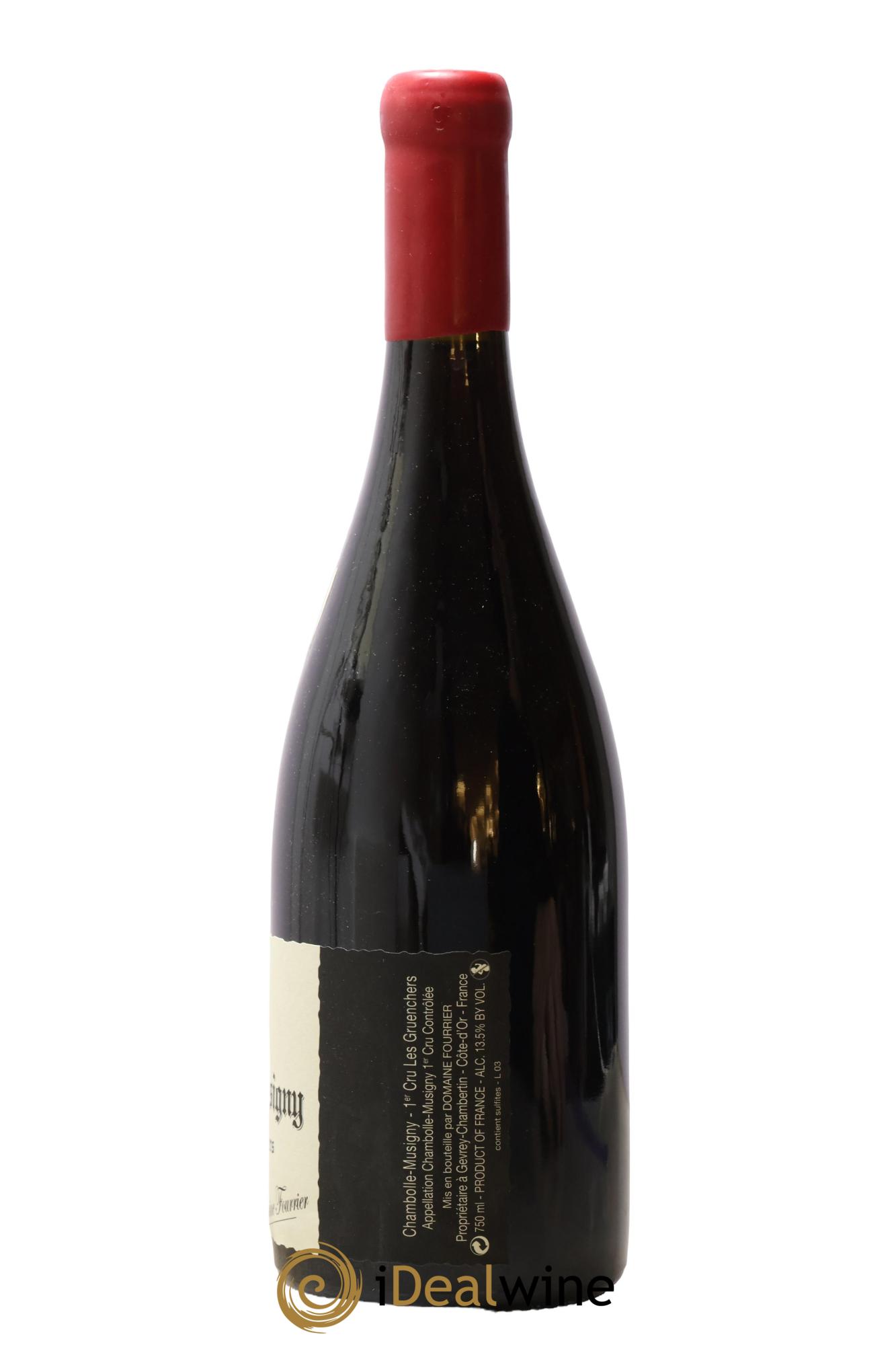 Chambolle-Musigny 1er Cru Les Gruenchers Vieille Vigne Fourrier (Domaine) 2014 - Lot of 1 bottle - 1