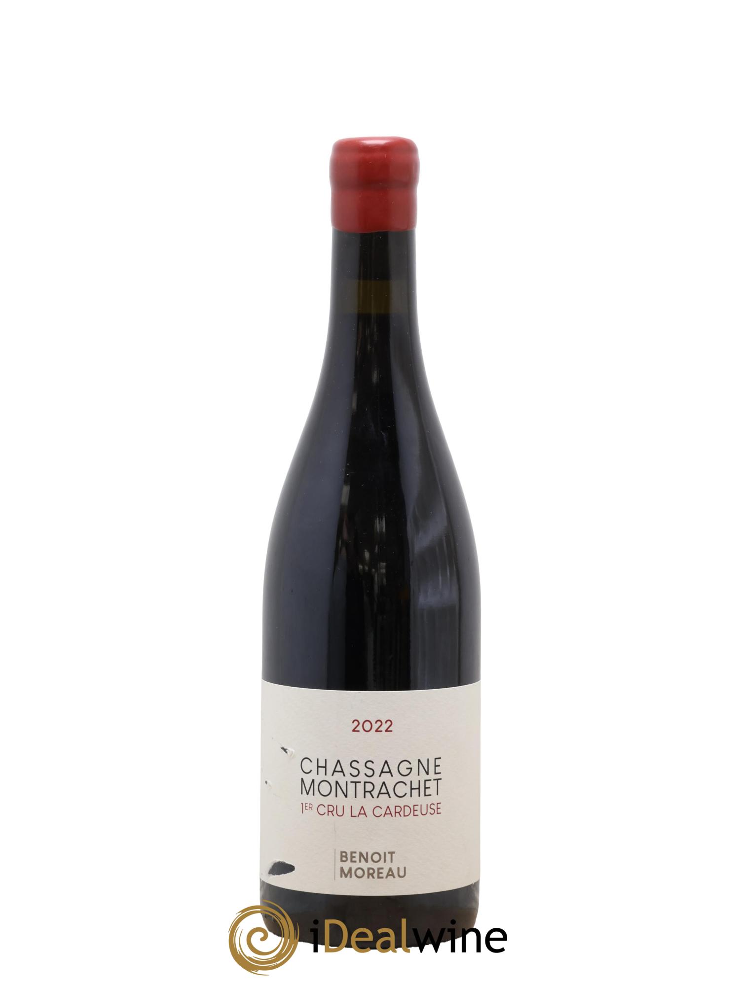 Chassagne-Montrachet 1er Cru La Cardeuse Bernard Moreau et Fils (Domaine) 2022 - Lot de 1 bouteille - 0