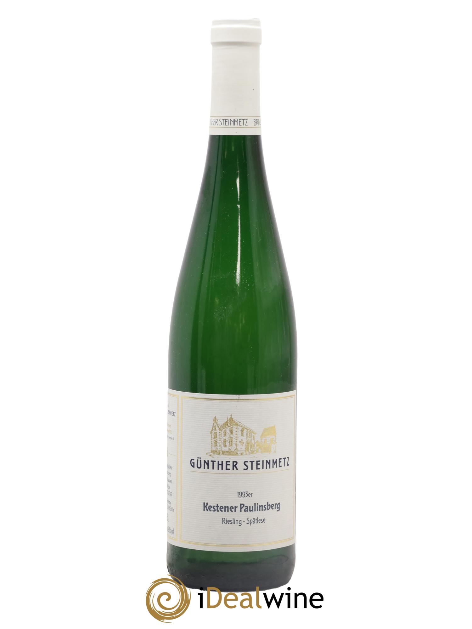 Allemagne Riesling Spalese Kestener Paulinsberg Gunter Steinmetz 1993 - Lotto di 1 bottiglia - 0