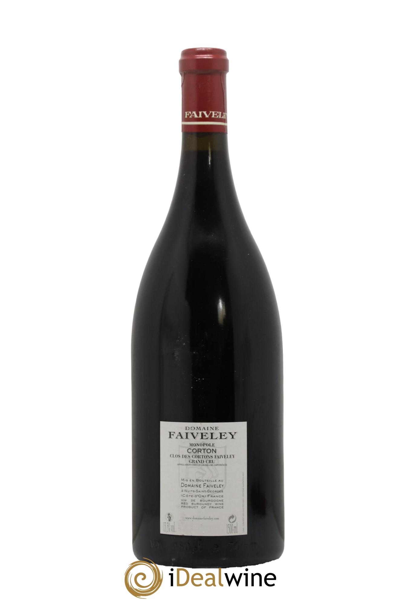 Corton Grand Cru Clos des Cortons Faiveley  2012 - Posten von 1 Magnum - 1