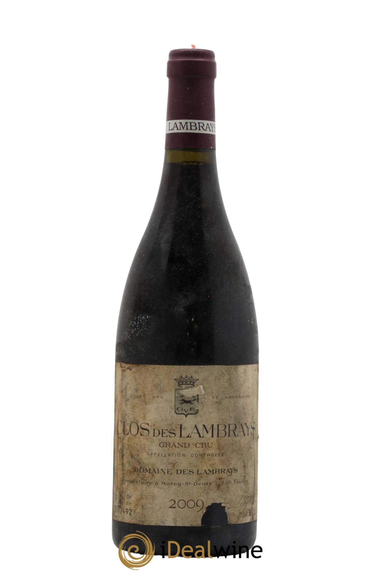 Clos des Lambrays Grand Cru Domaine des Lambrays 2009 - Lotto di 1 bottiglia - 0
