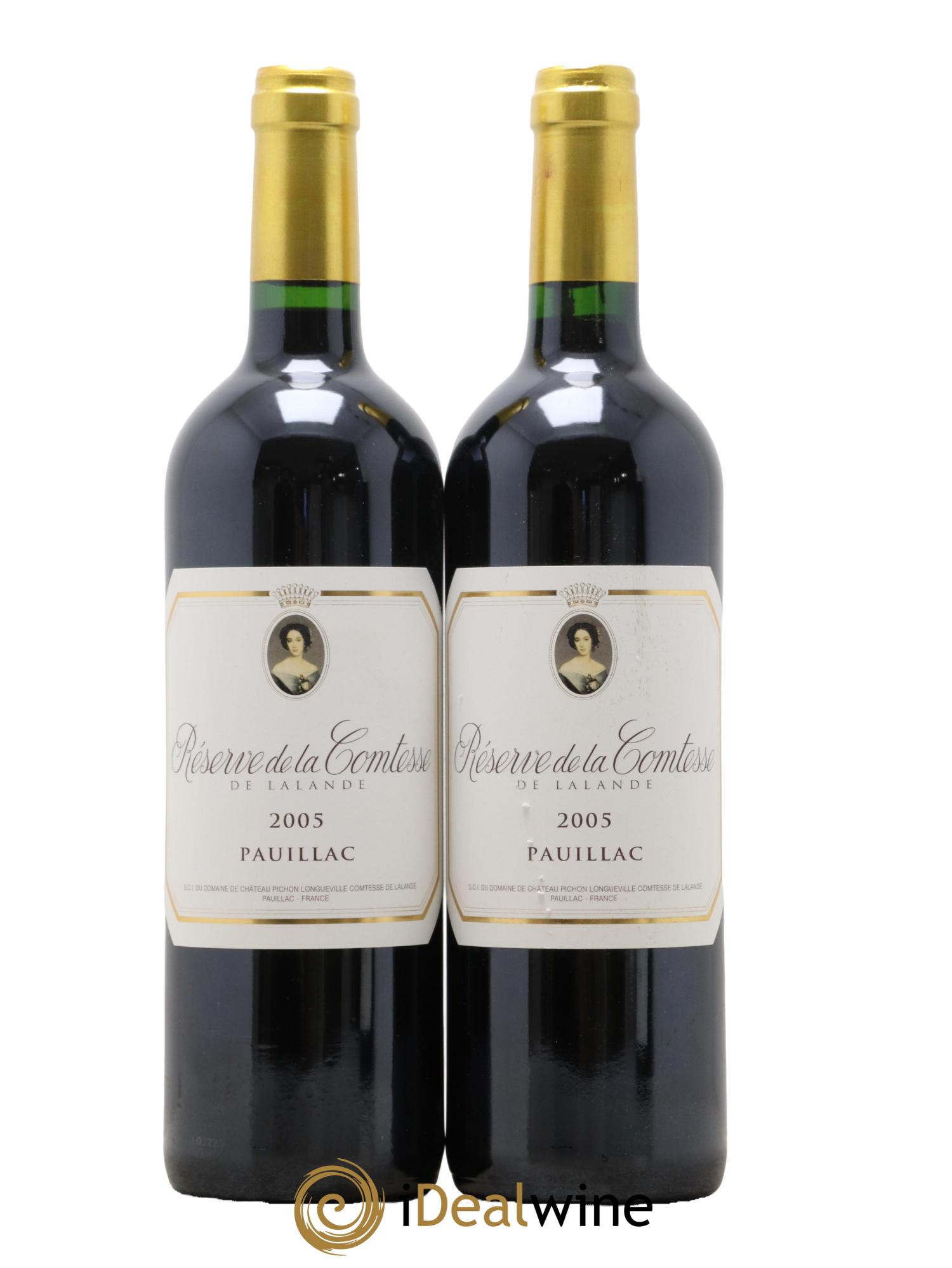 Réserve de la Comtesse Second Vin 2005 - Lotto di 2 bottiglie - 0