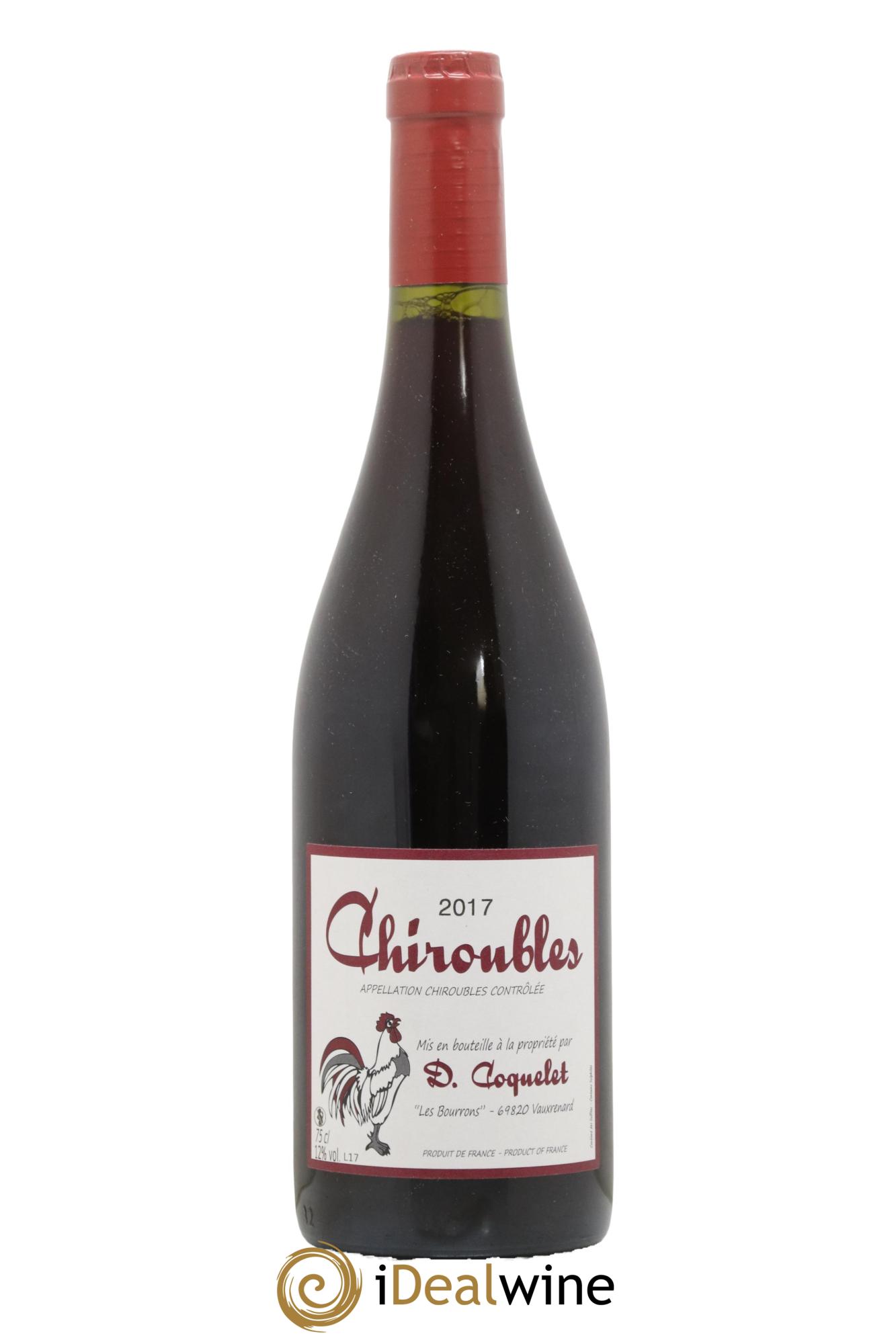 Chiroubles Damien Coquelet 2017 - Lot de 1 bouteille - 0