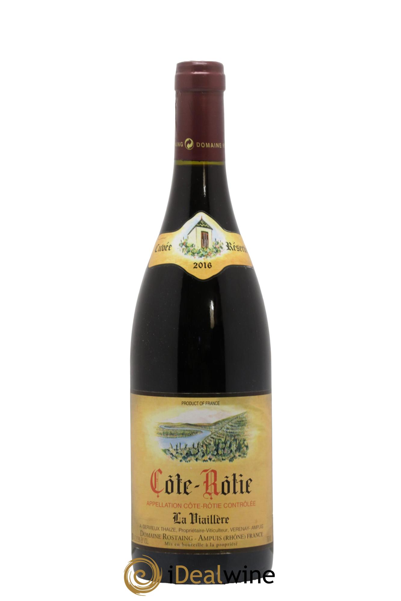 Côte-Rôtie La Viaillère René Rostaing Cuvée Reservée 2016 - Lotto di 1 bottiglia - 0